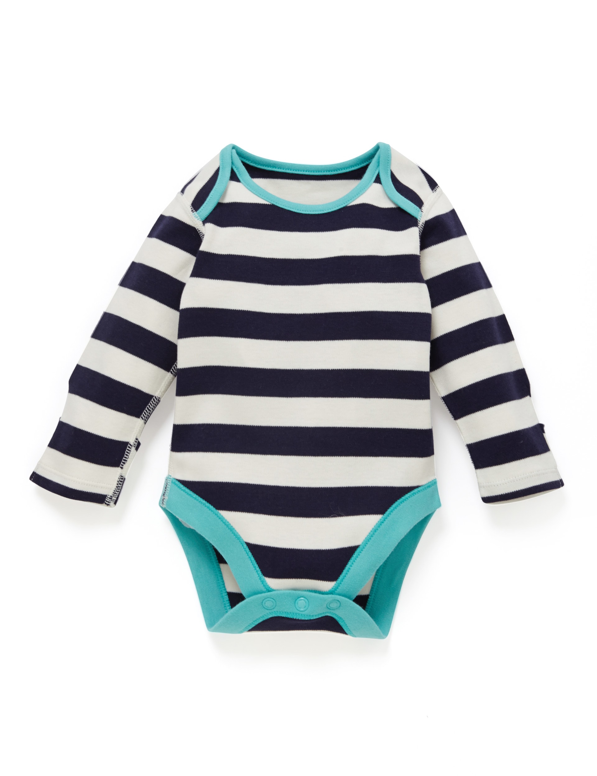 5 Pack Pure Cotton Assorted Bodysuits (0-3 Years) Image 2 of 5