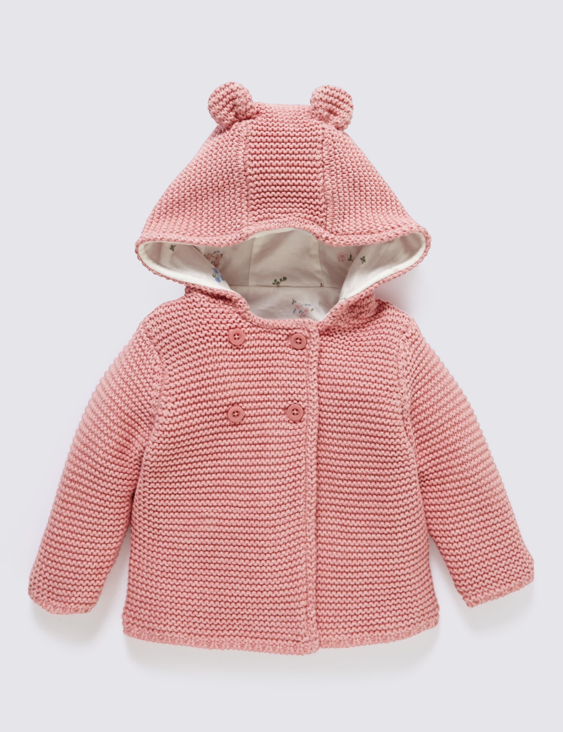 M&s hooded cardigan best sale