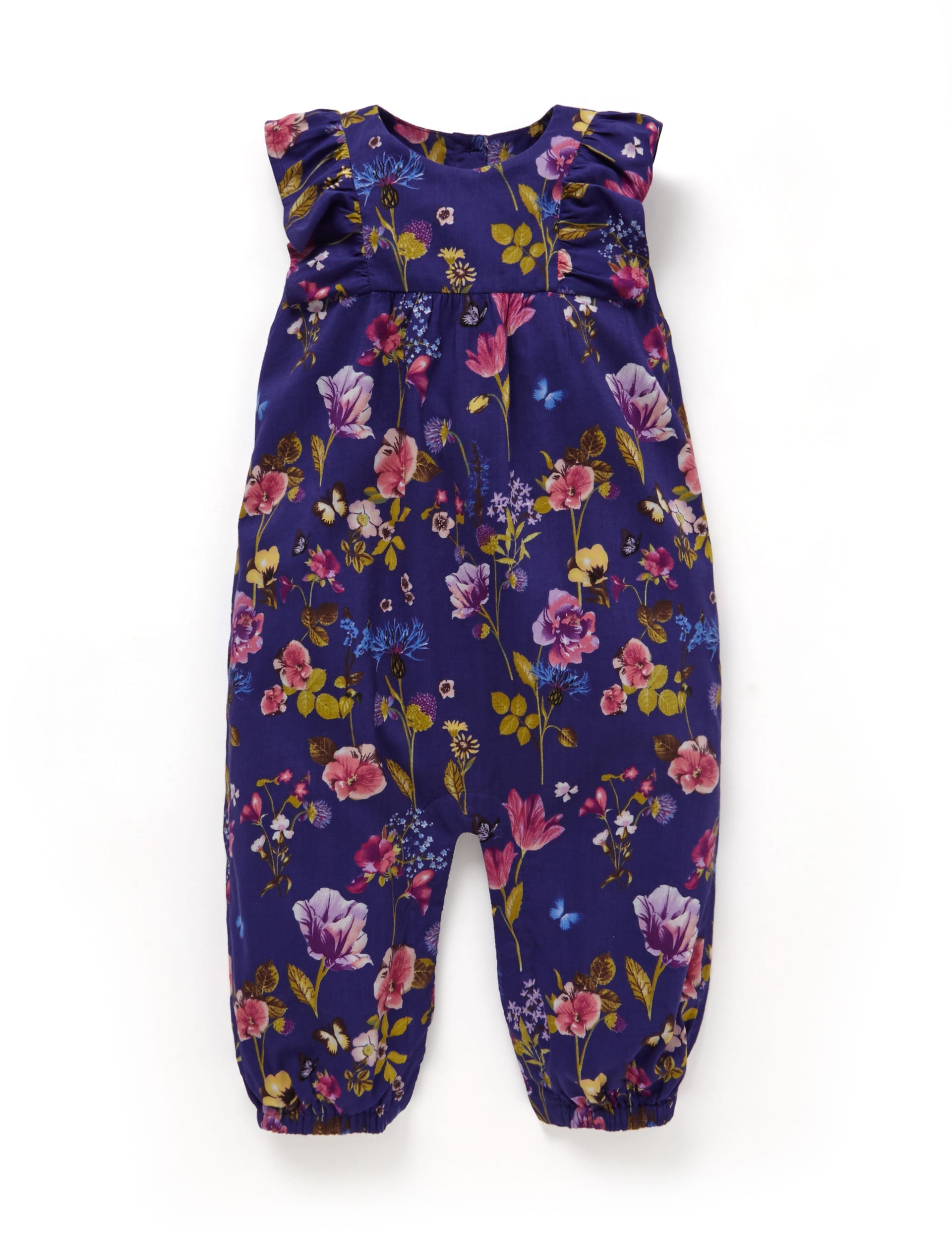 All over printed Floral Playsuit with Modal Image 1 of 2