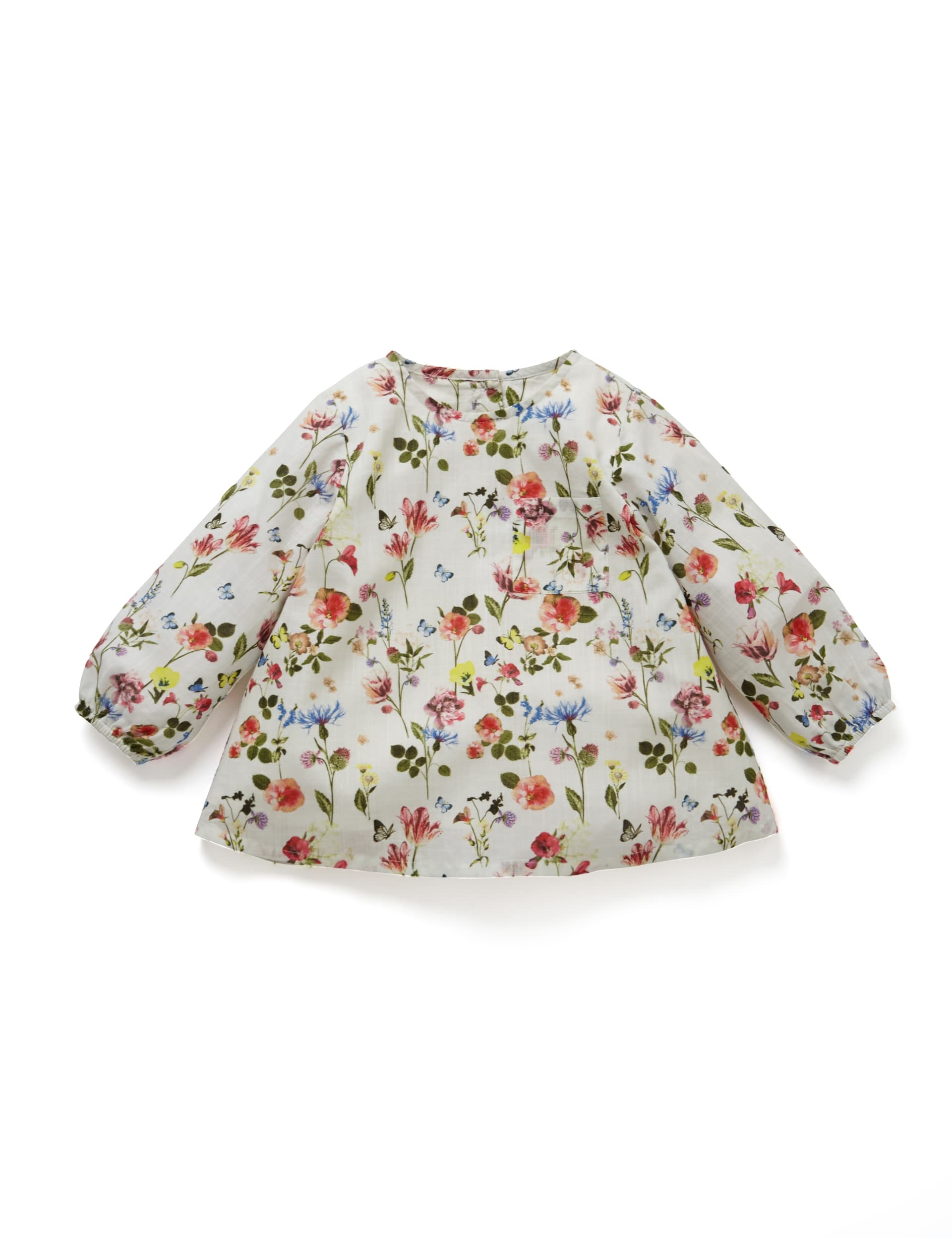 All over printed Floral Woven Top set with Bloomer Shorts Image 2 of 4