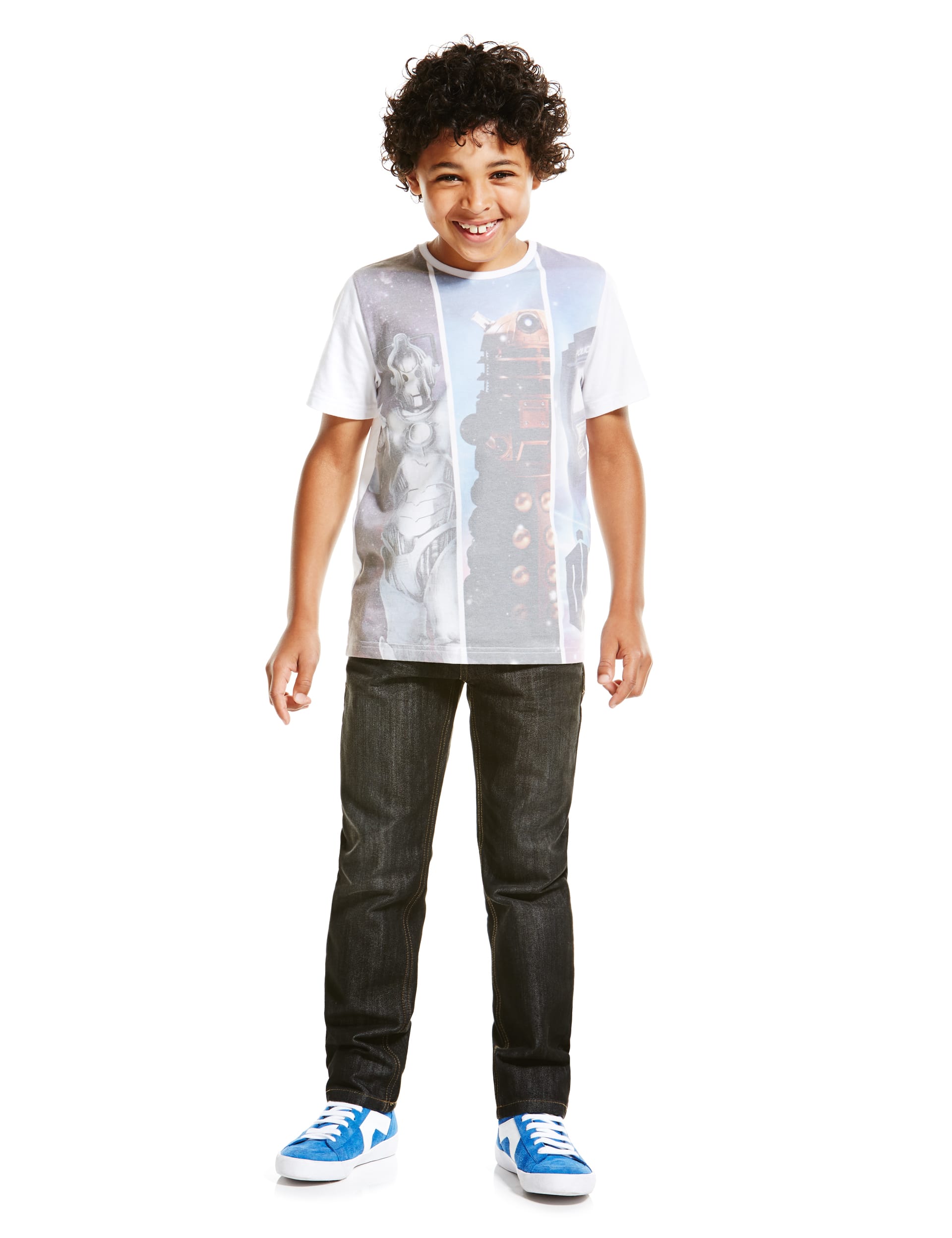 Doctor Who™ Print T-Shirt (5-14 Years) Image 2 of 4