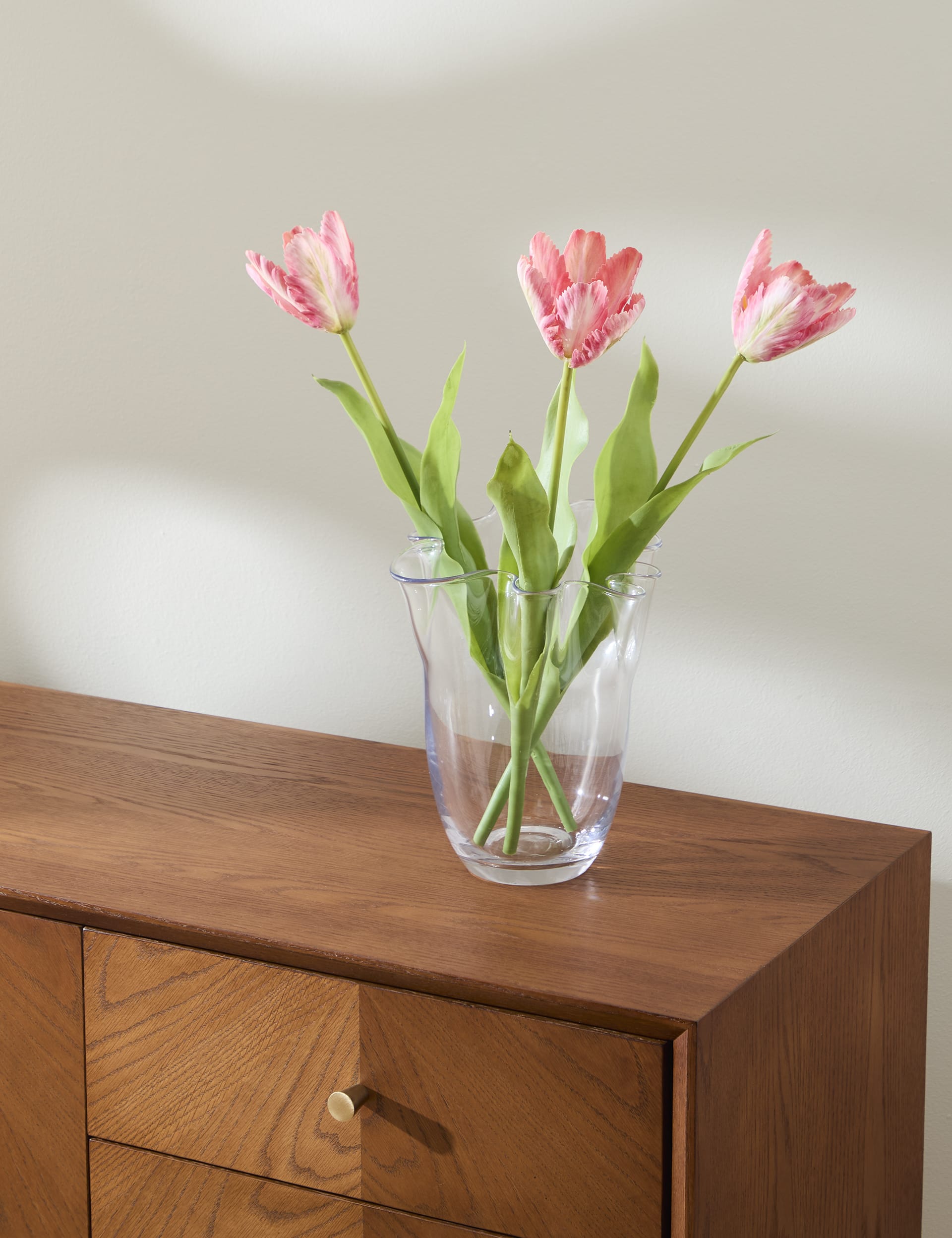 Set of 3 Artificial Tulip Single Stems