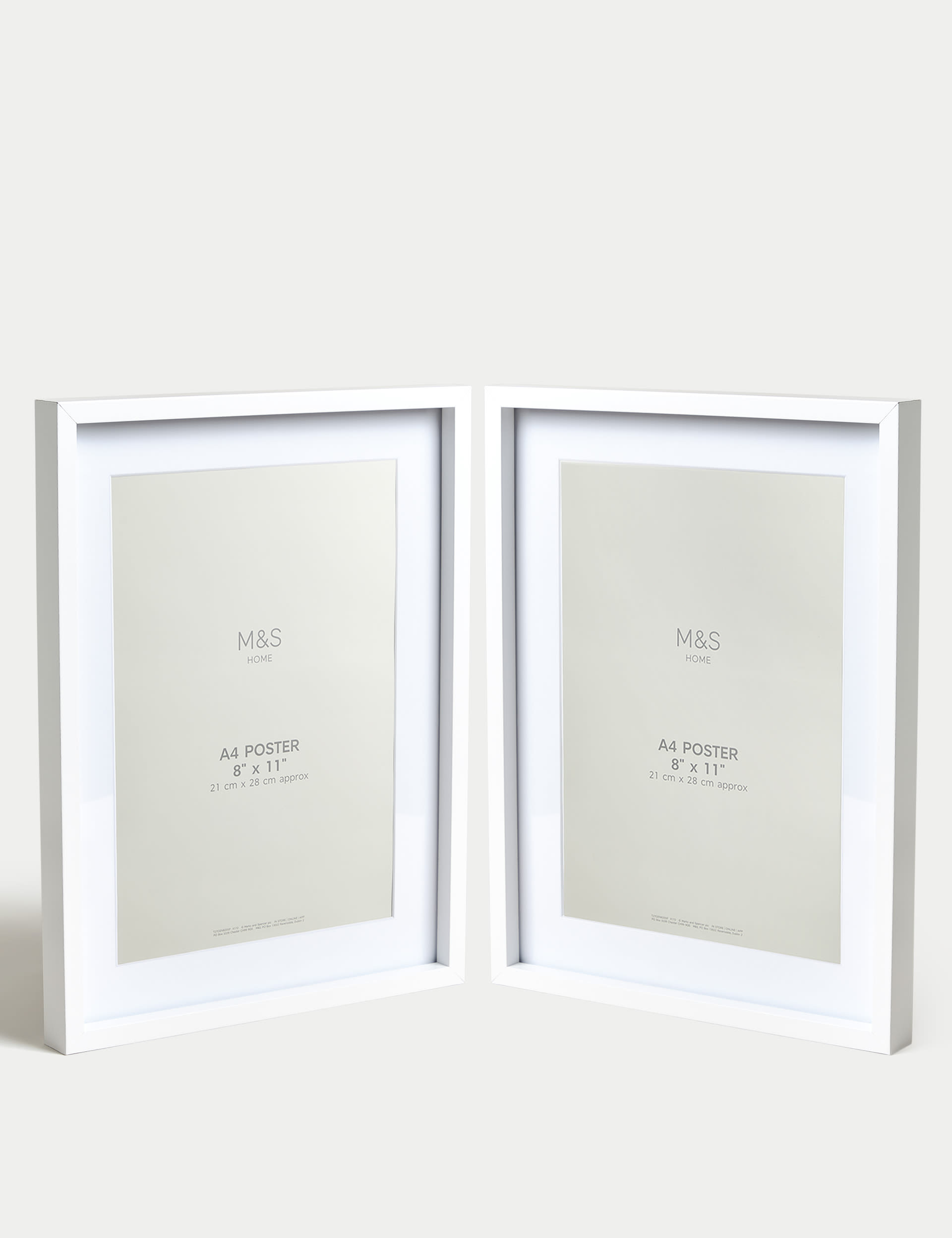 Set of 2 Photo Frames A4 | M&S | M&S