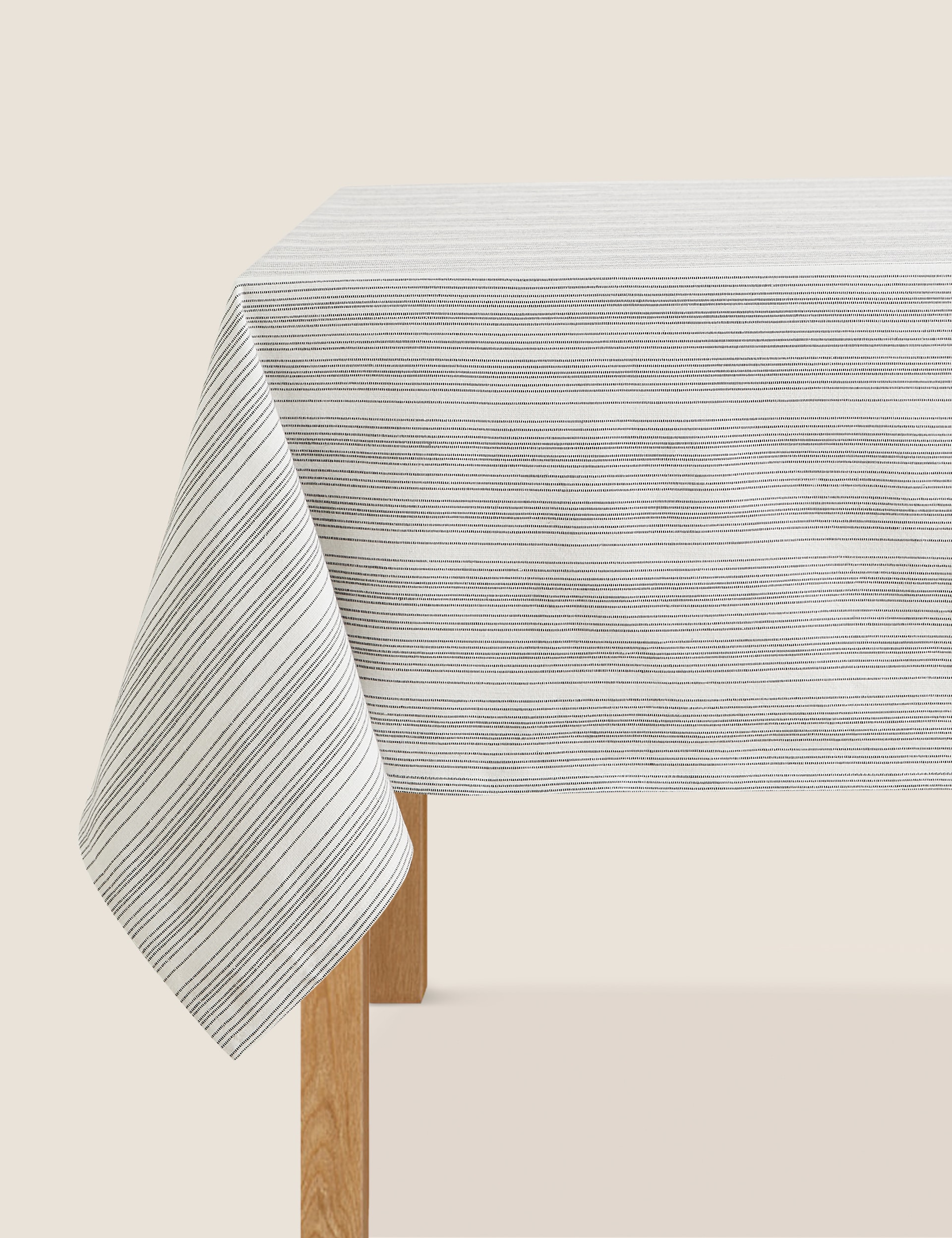 Pure Cotton Striped Tablecloth | M&S Collection | M&S