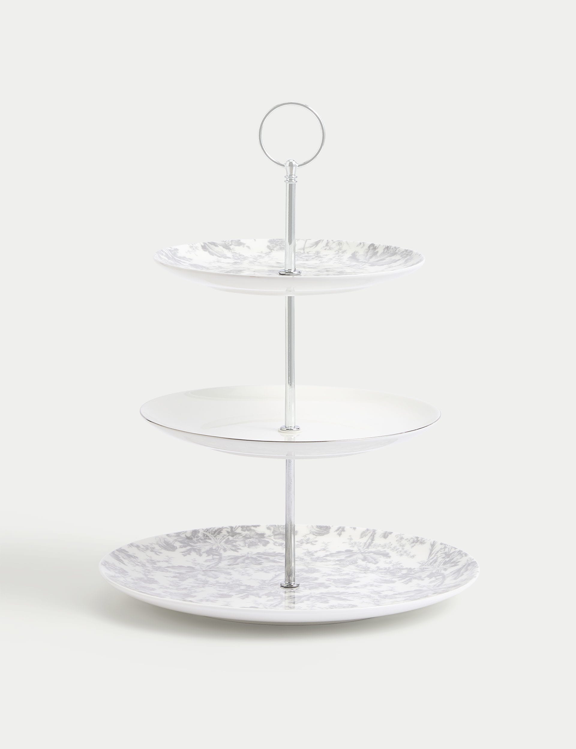 The Collection Floral Cake Stand