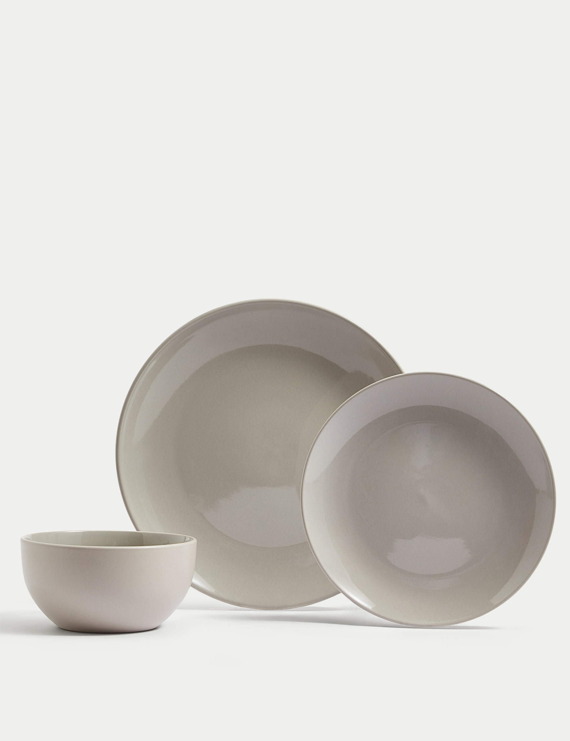 12 Piece Everyday Stoneware Dinner Set