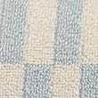 Pure Cotton Geometric Towel - powderblue