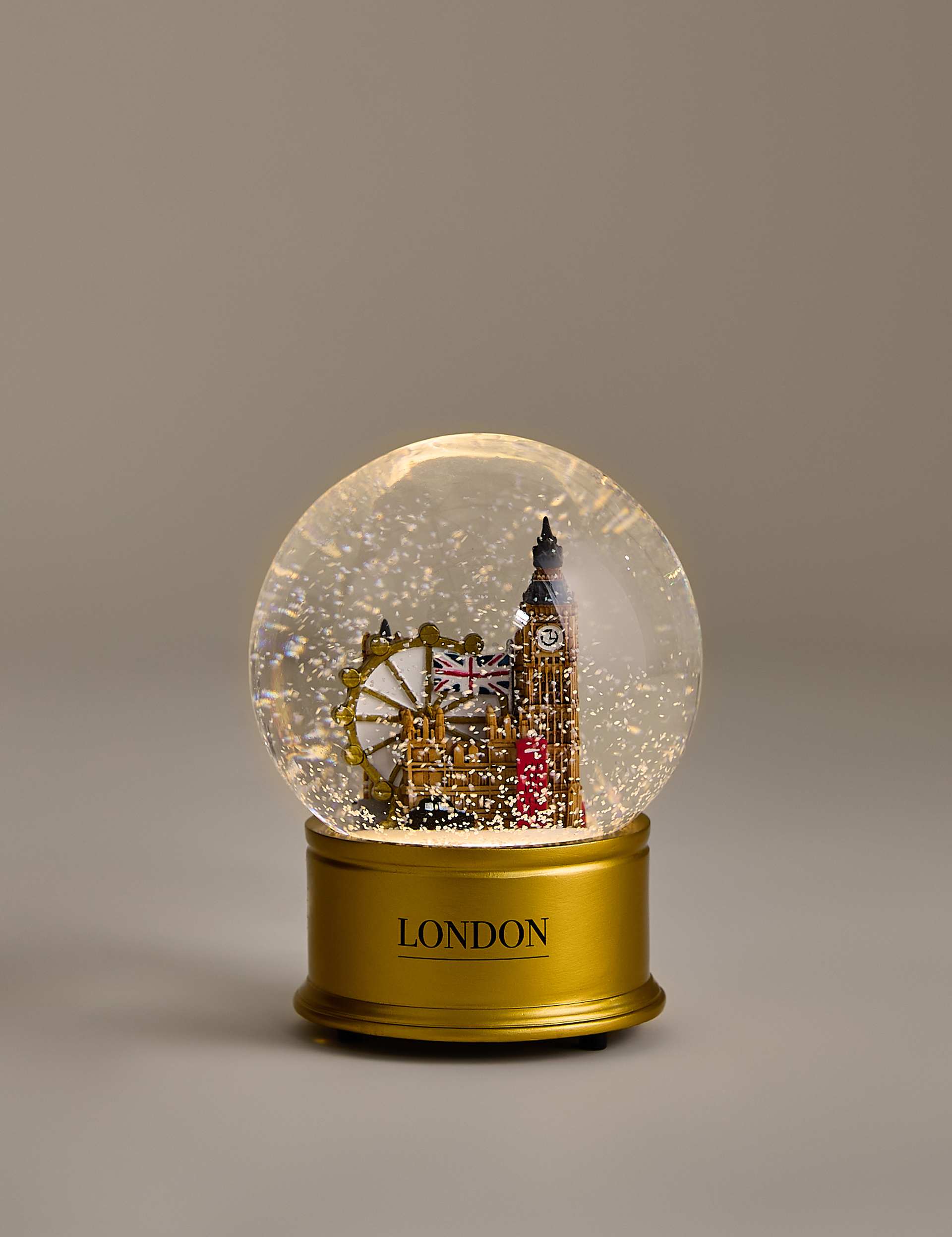 Light Up London Snow Globe by M&S