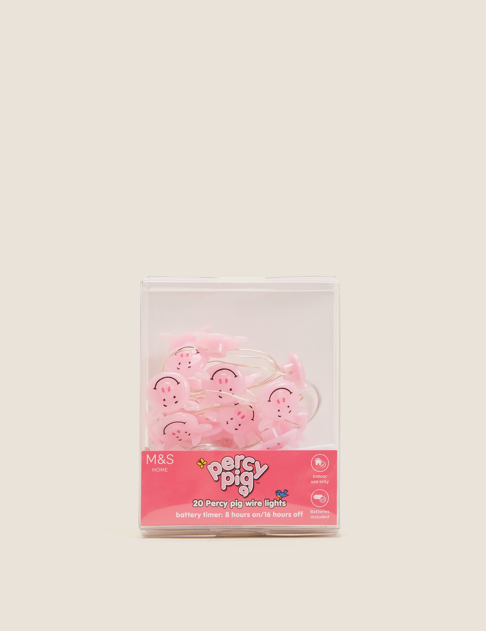 Percy Pig™ Battery String Lights