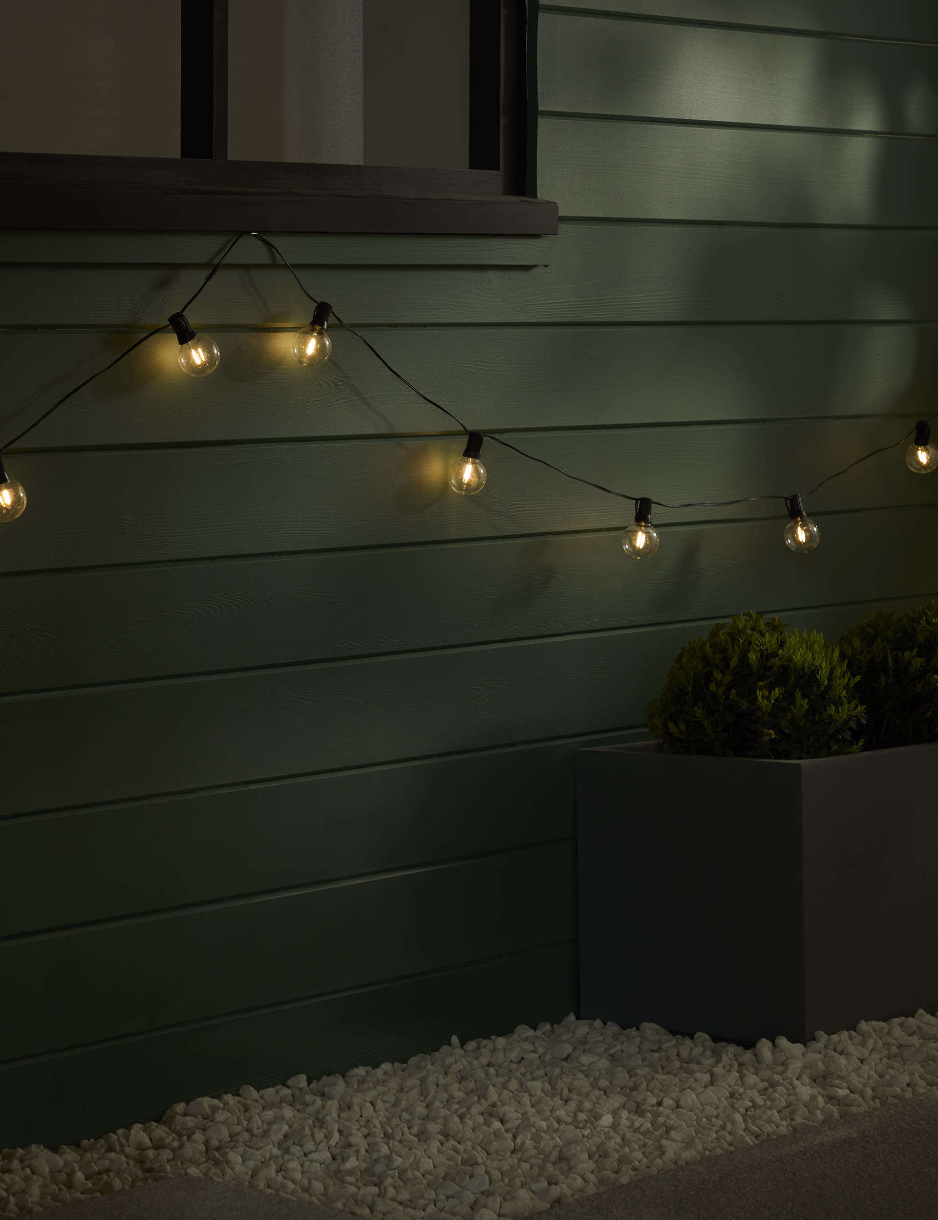 15 Solar Festoon Lights