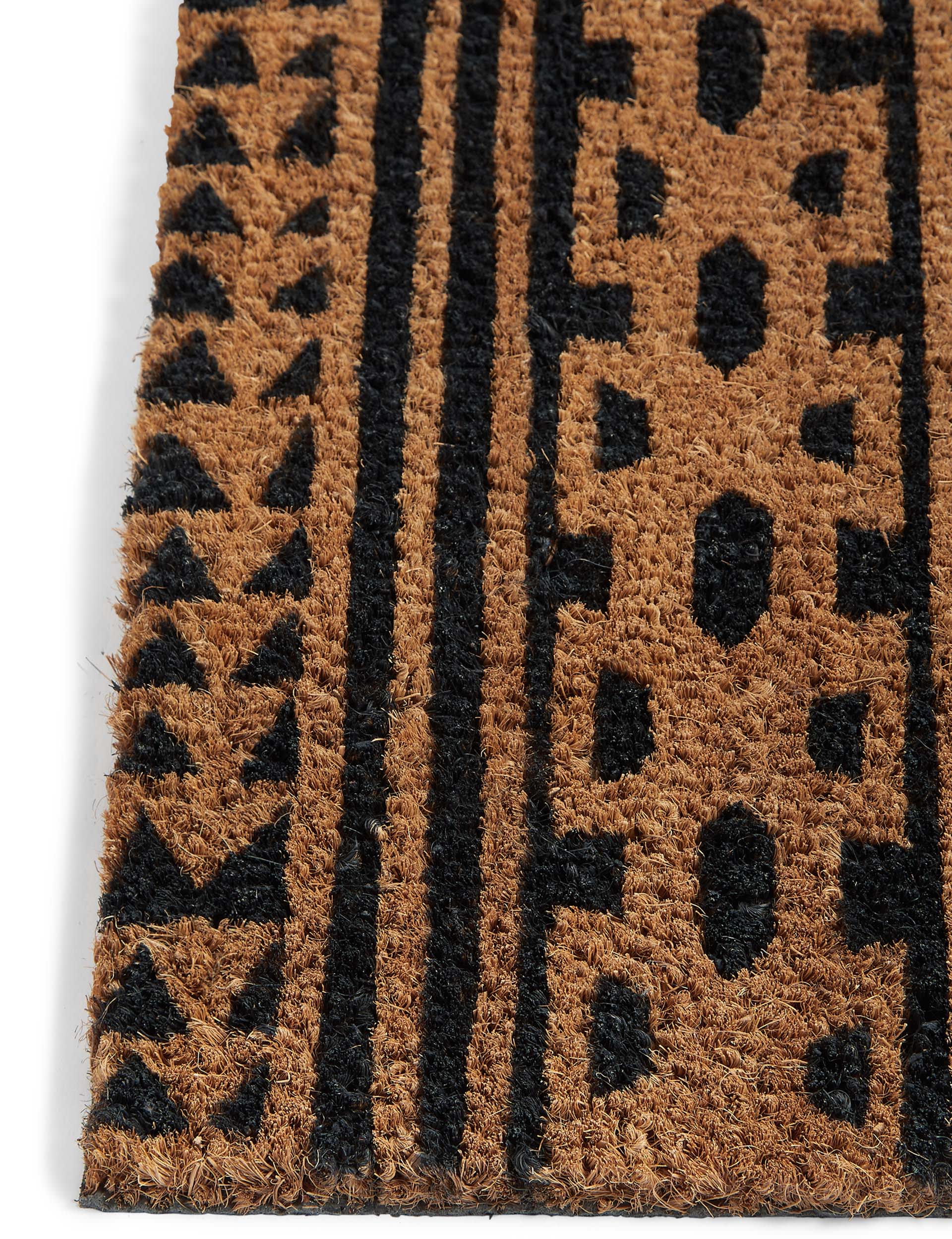 Geometric Print Doormat Image 1 of 2
