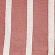 Pure Cotton Striped Lightweight Throw - clay