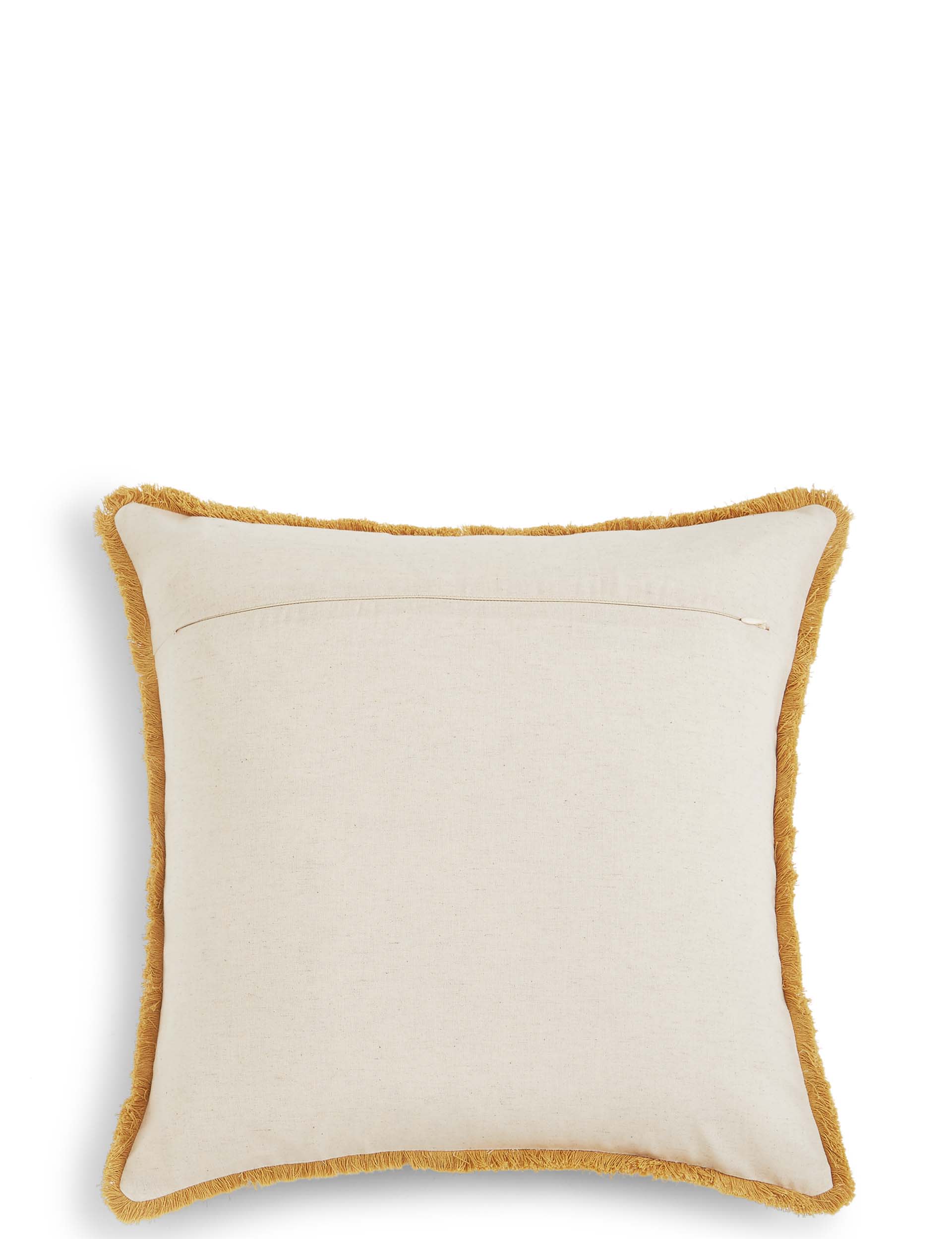 Pineapple Embroidered Cushion Image 2 of 3