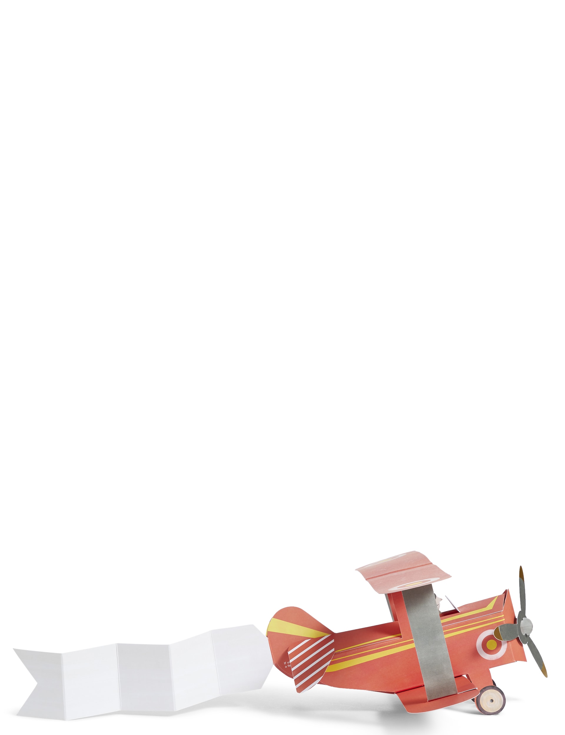 Pop-up Plane Father's Day Card Image 2 of 4