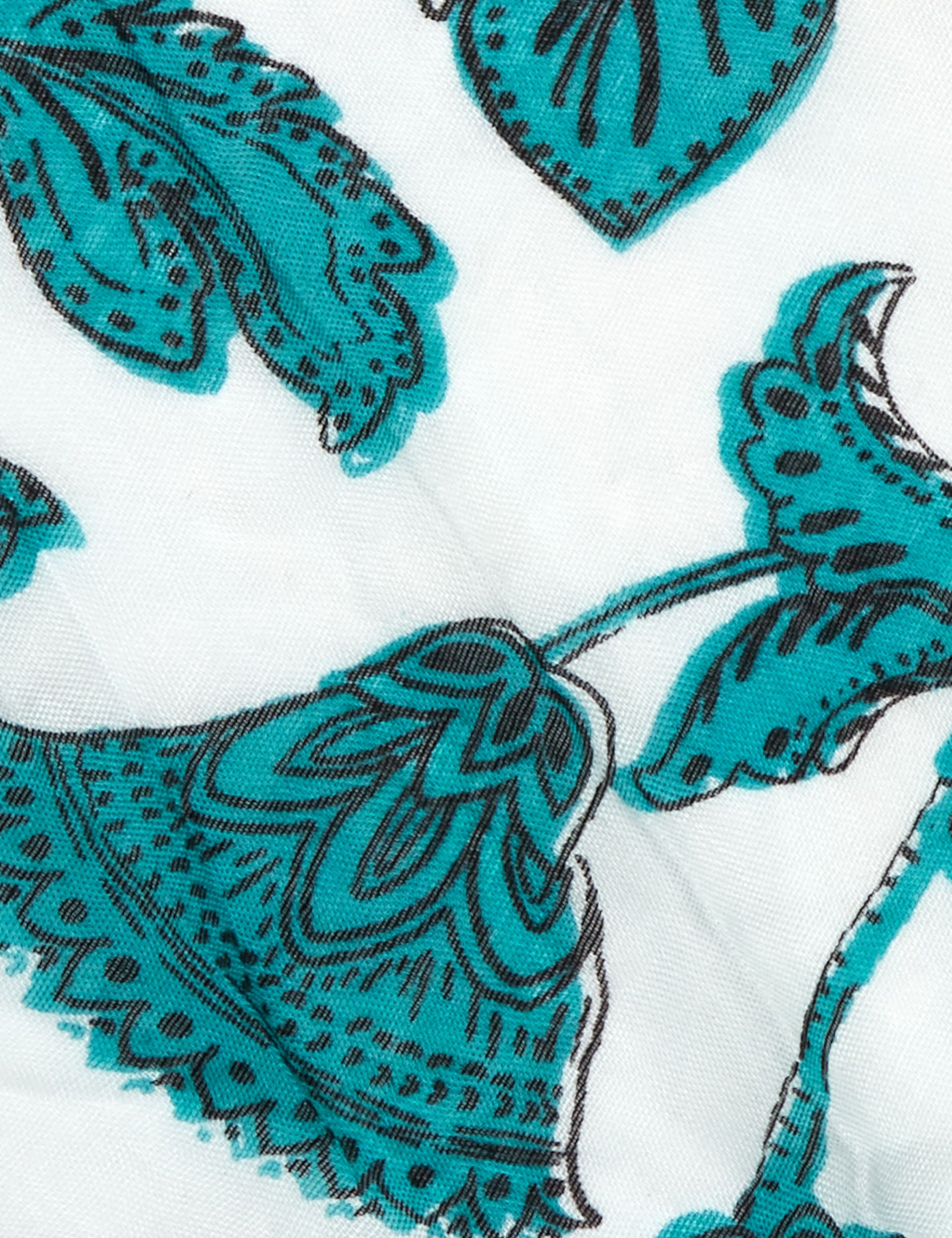 Paisley Floral Scarf Image 2 of 3