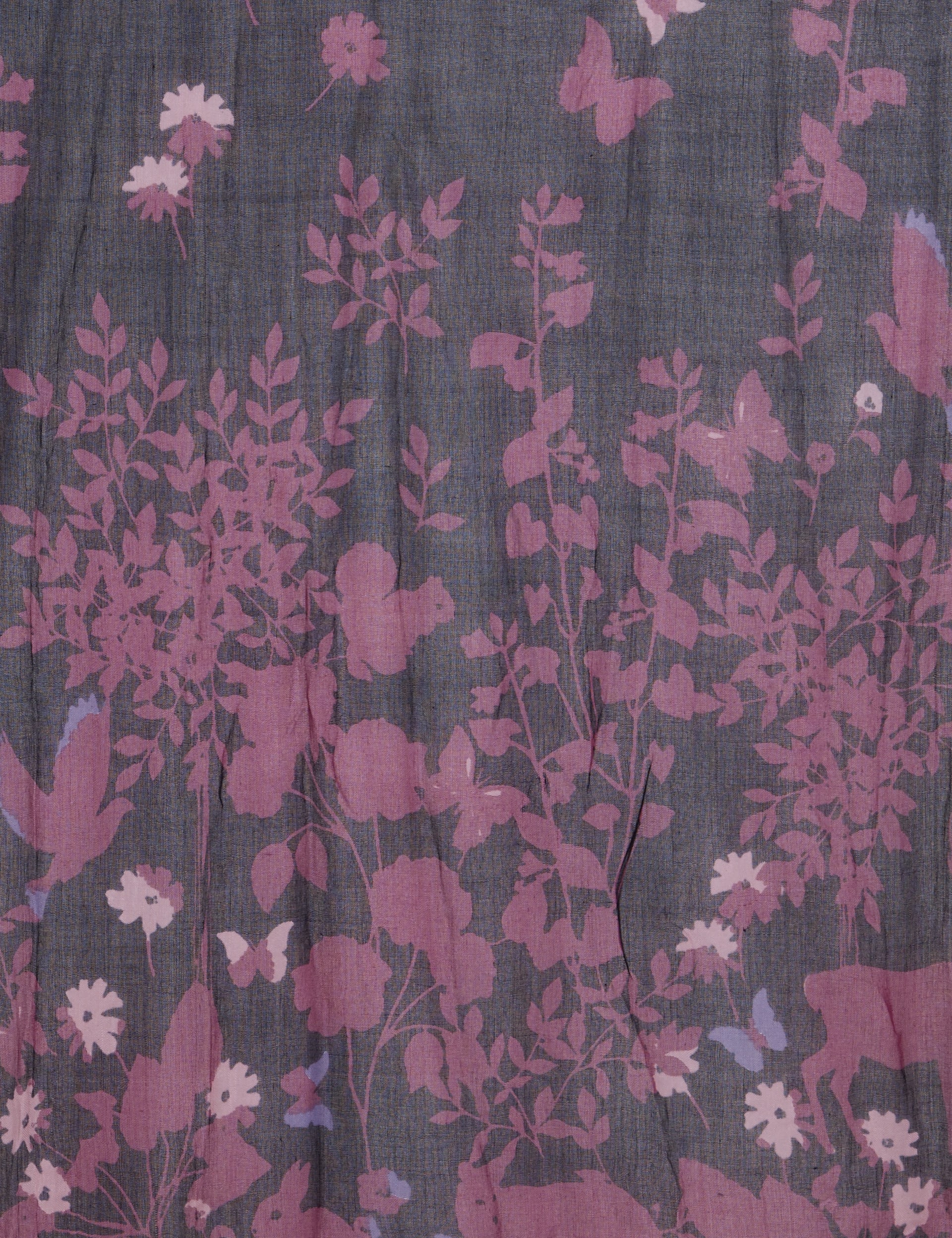 Modal Blend Woodland Print Scarf Image 2 of 3
