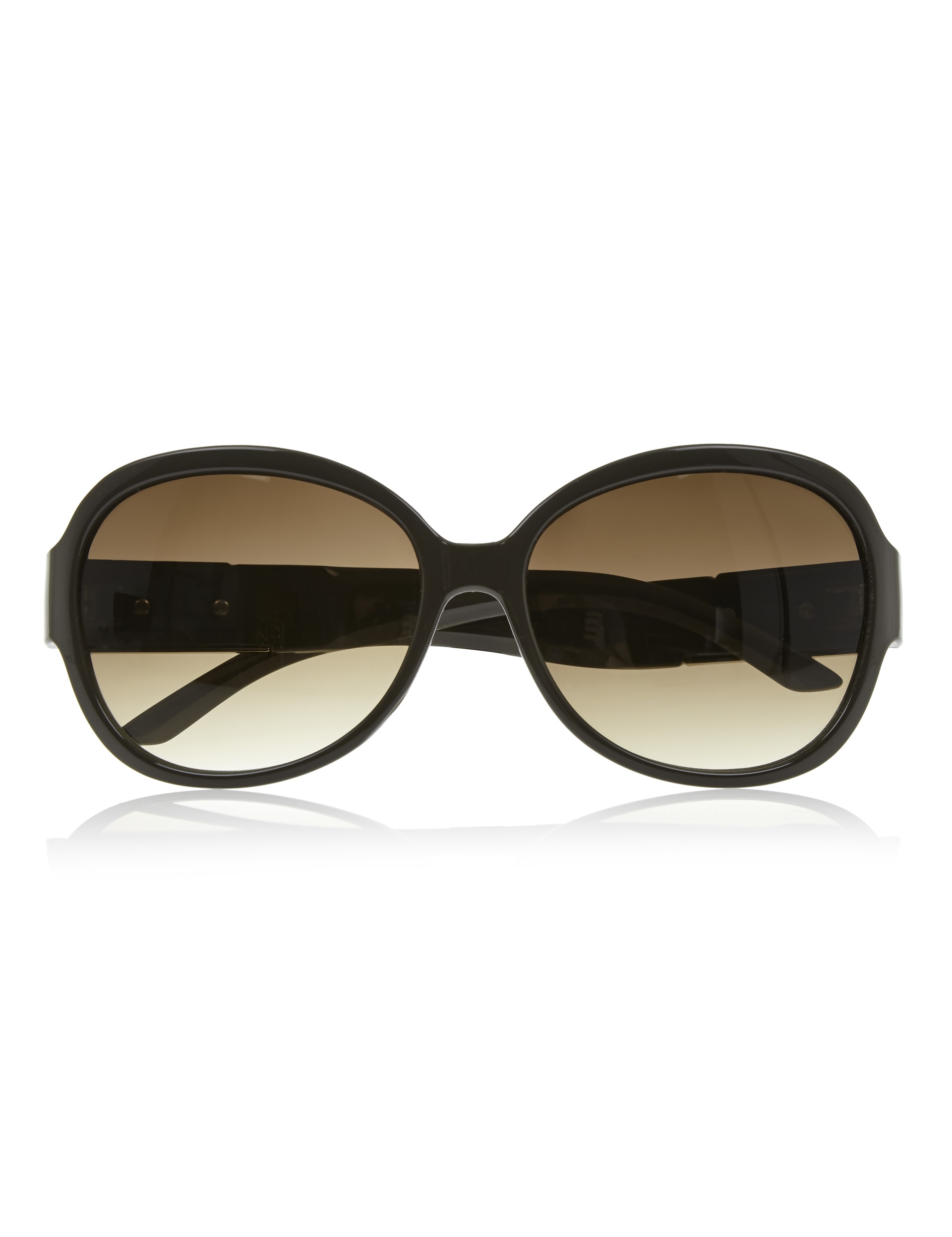 Butterfly Enamel Oversized Sunglasses Image 1 of 2