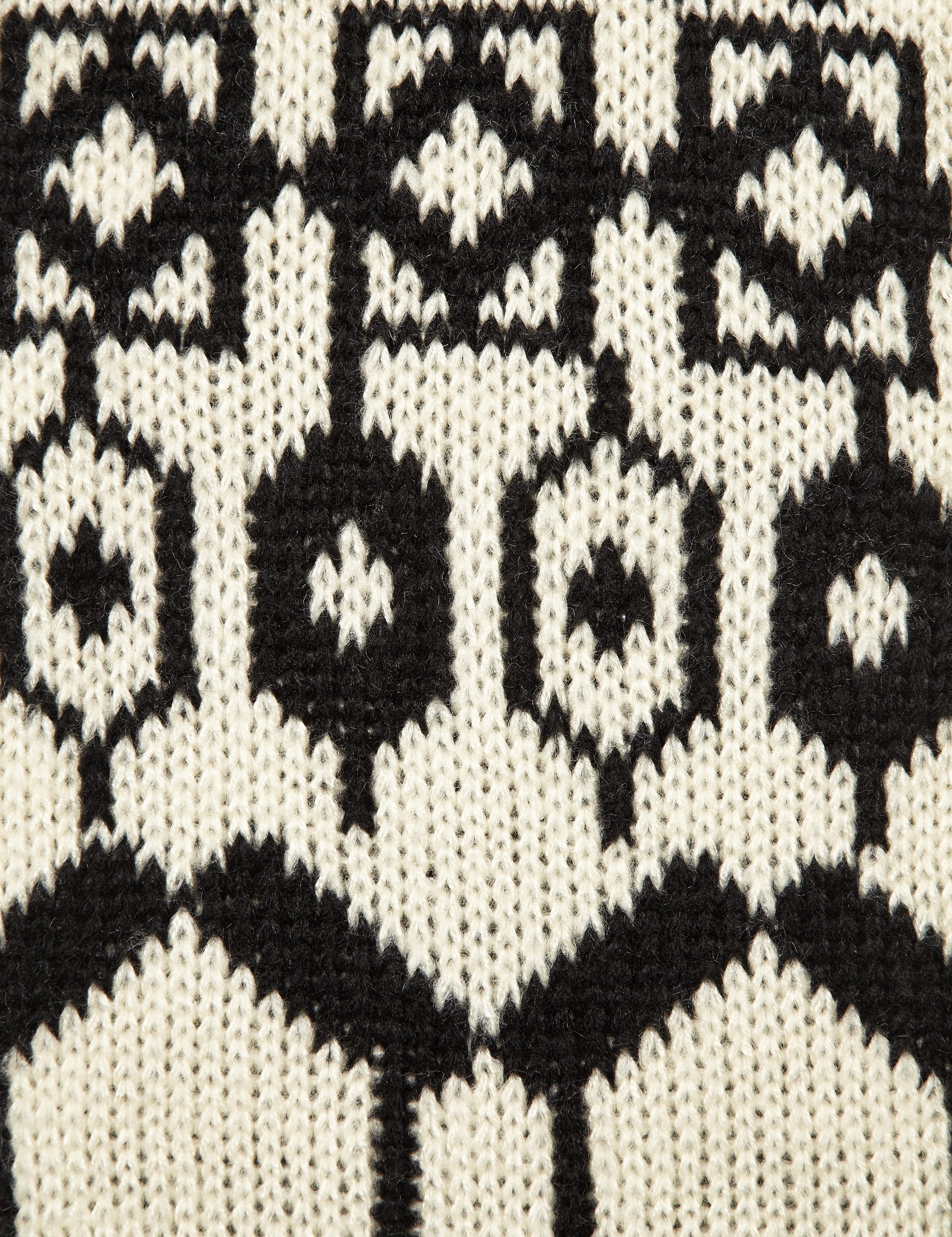 Aztec Print Tassel Trim Scarf Image 2 of 3