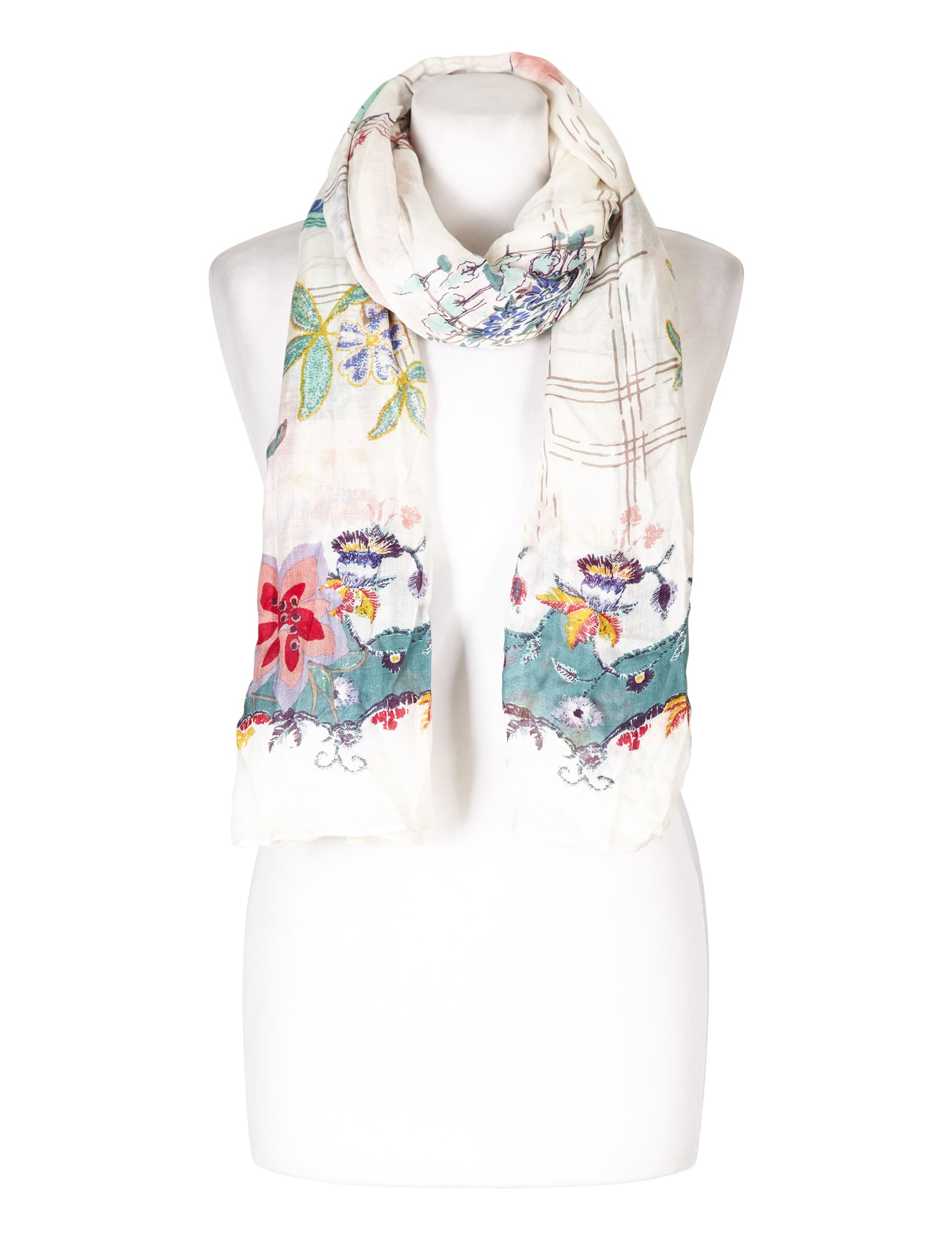 Fairytale Map Print Scarf Image 2 of 3