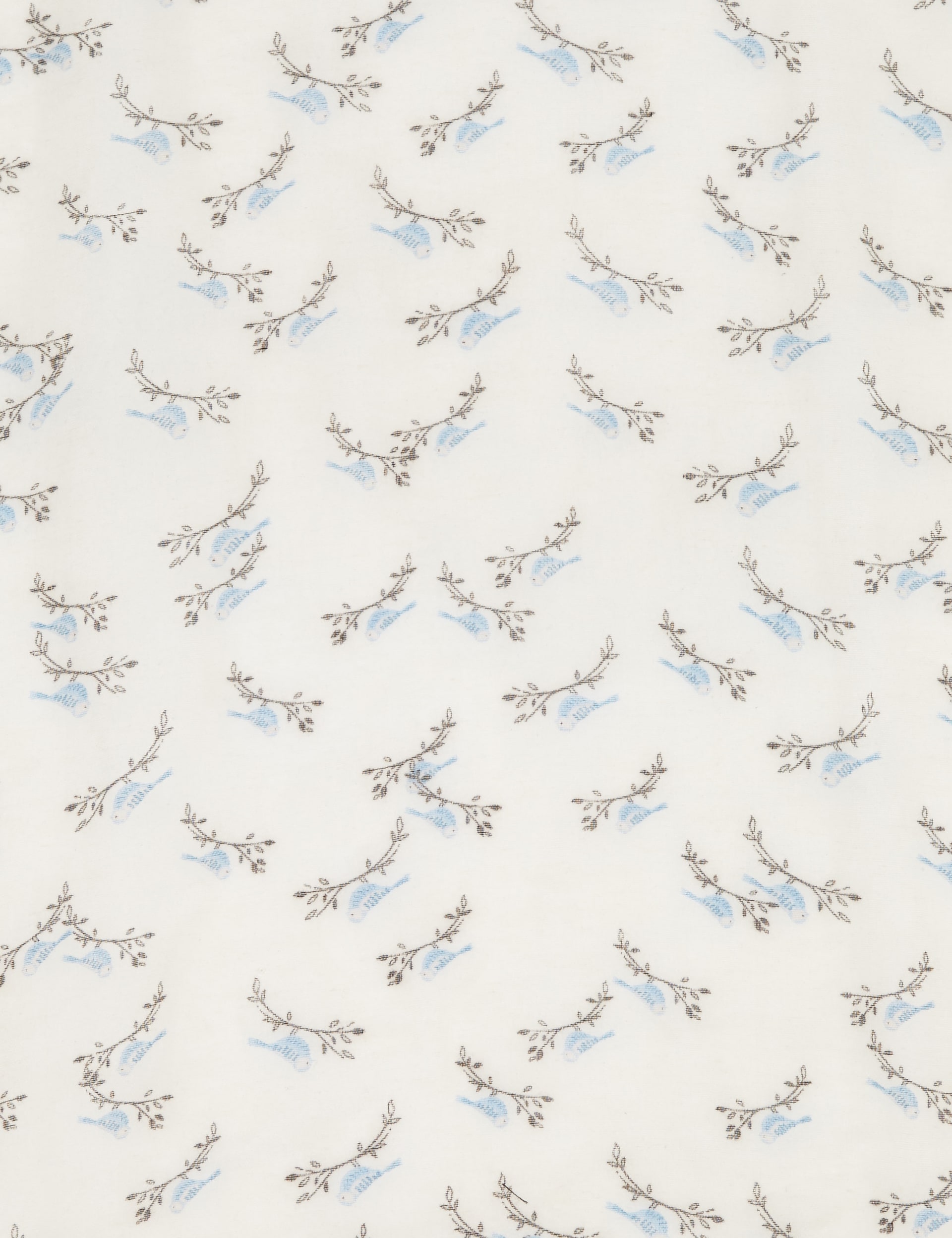 Lightweight Ditsy Bird Print Scarf Image 2 of 3