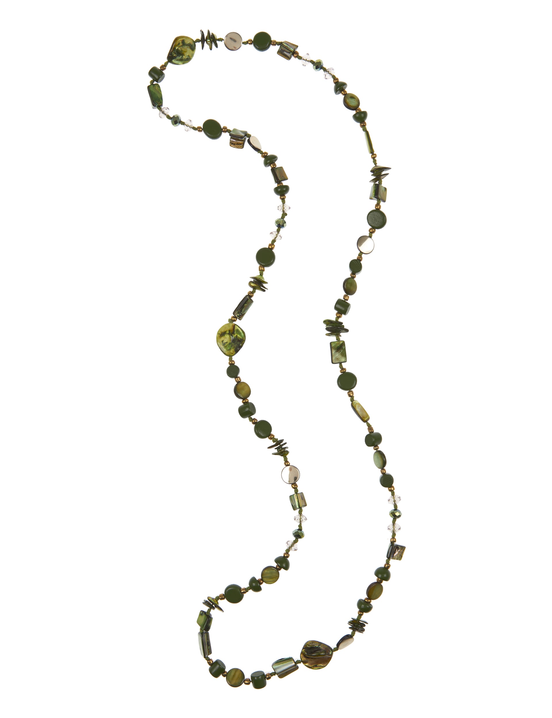 Shell Chip Rope Necklace Image 1 of 1