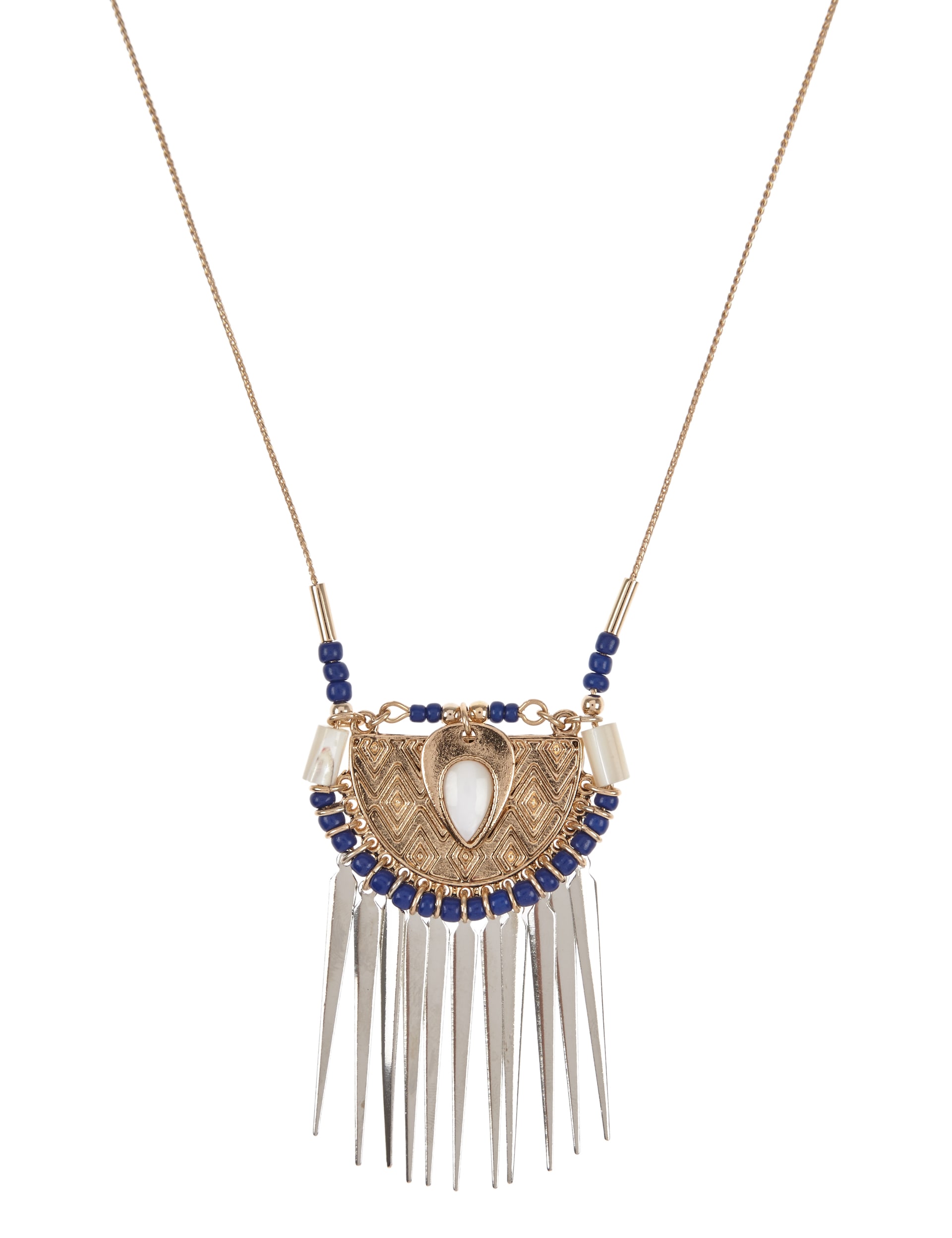 Spike Tassel Necklace Image 1 of 2
