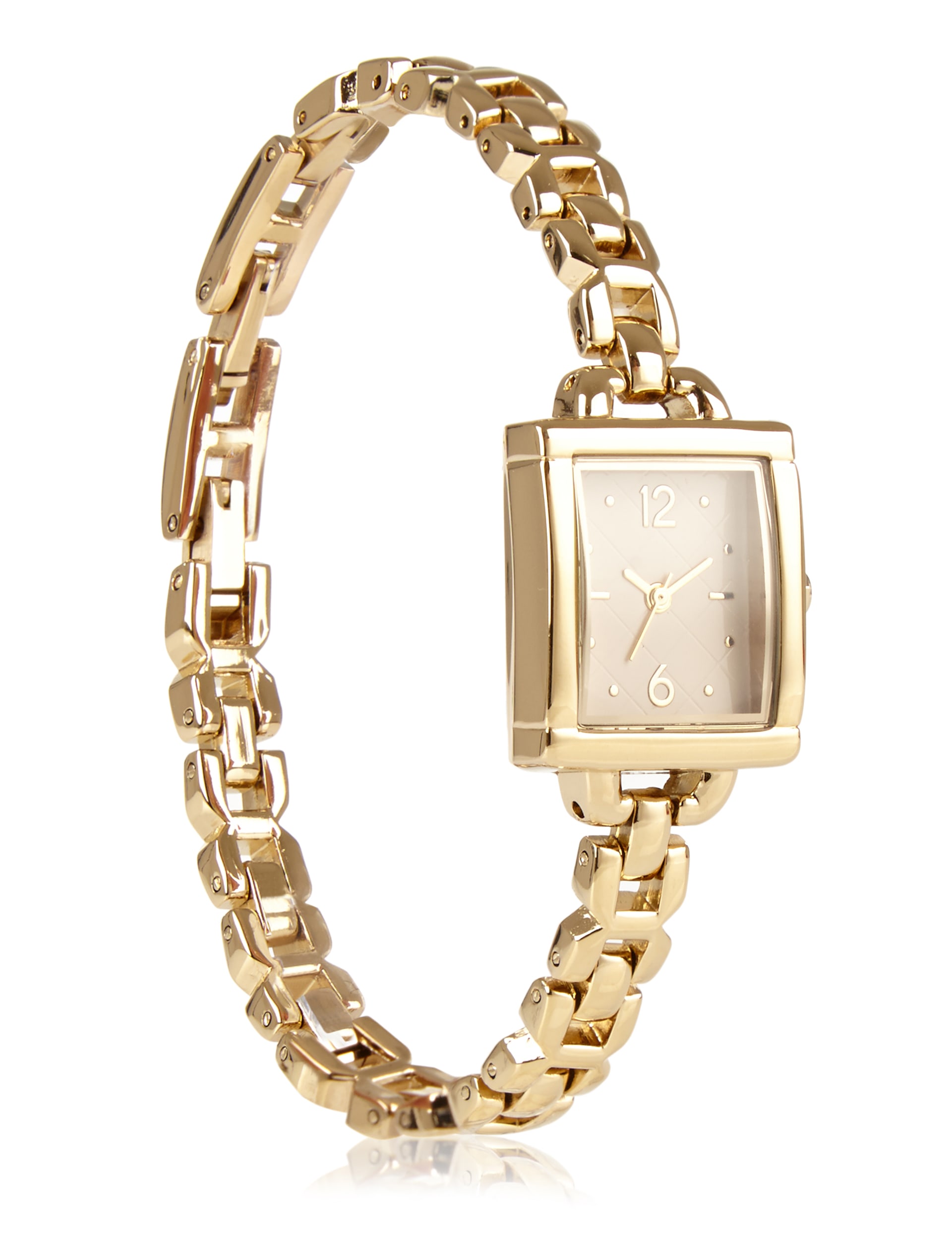 Square Face Link Chain Watch Image 1 of 2