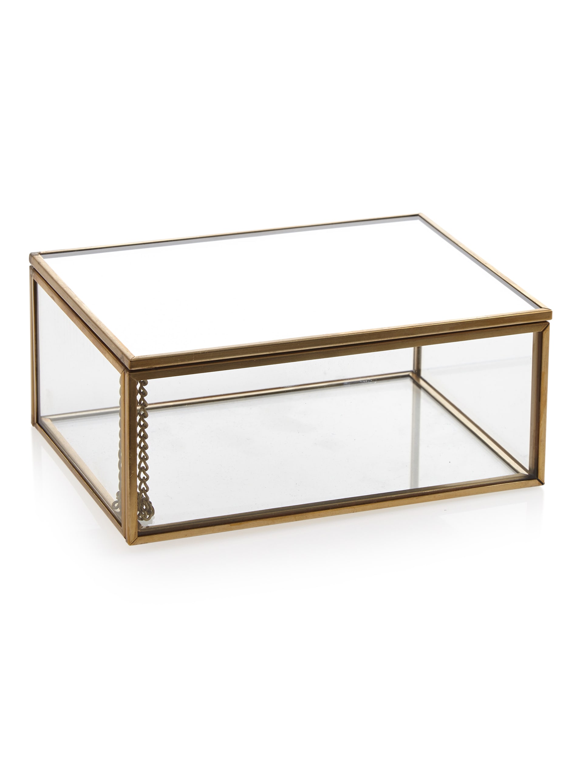 Glass Jewellery Box Image 1 of 2