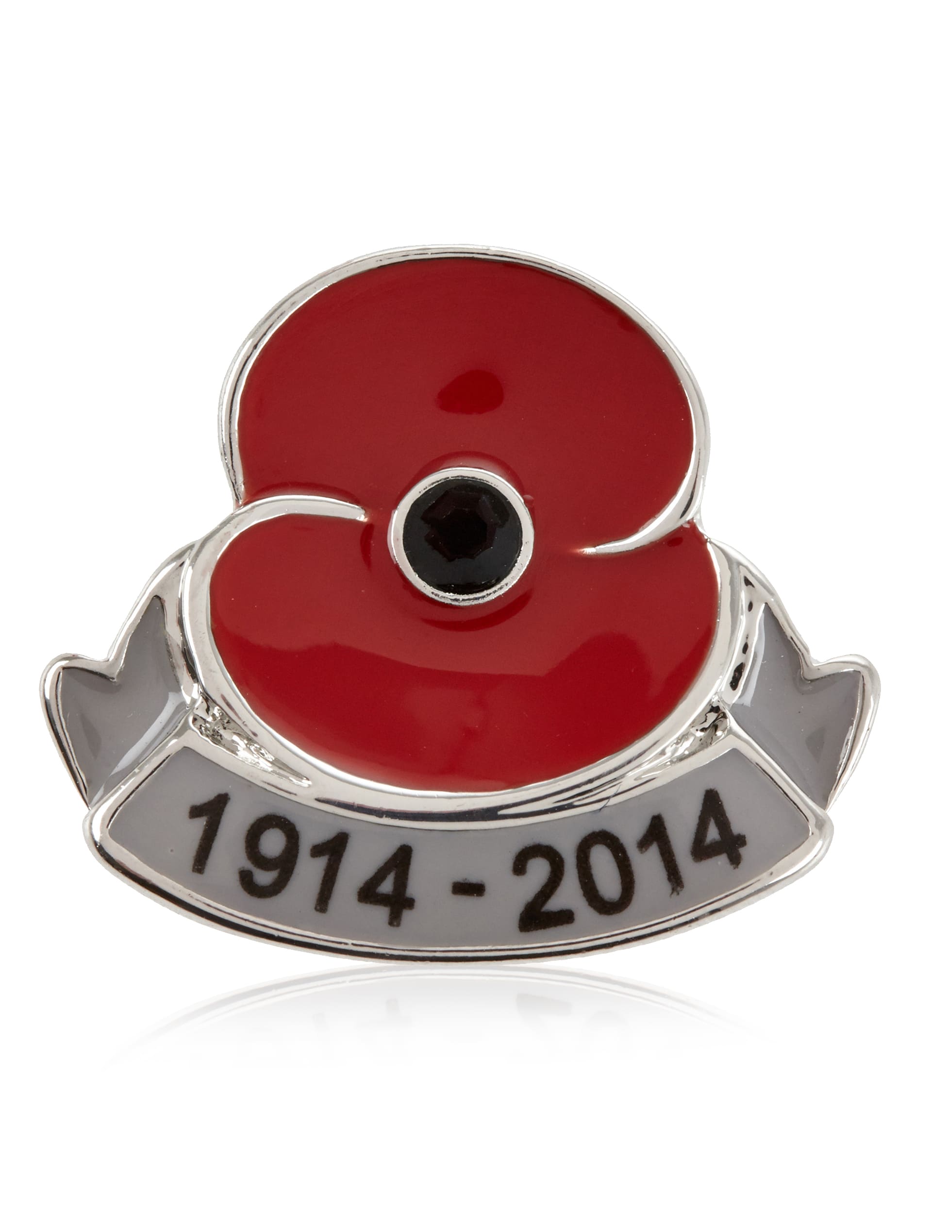 Poppy Scroll Pin Image 1 of 2
