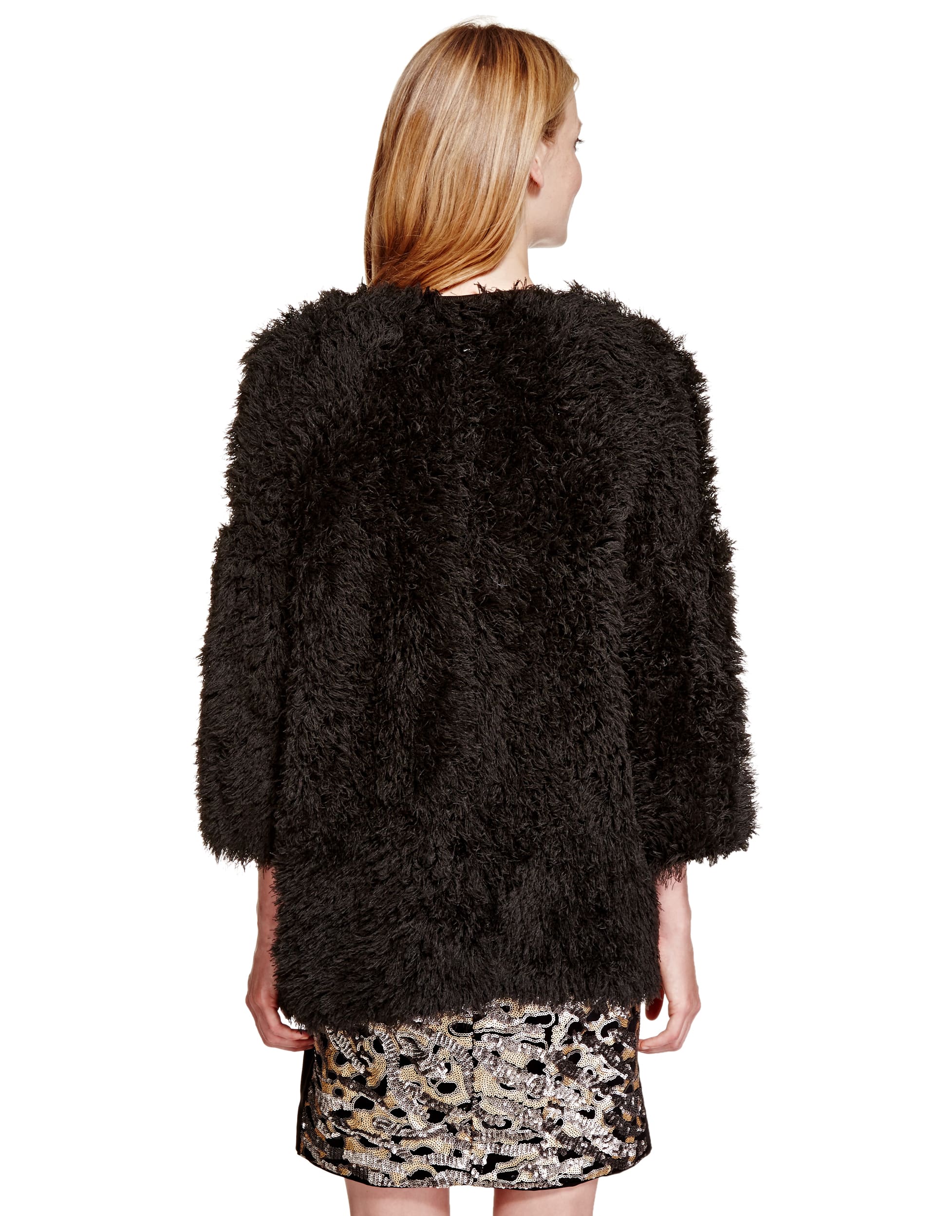 Oversized Fluffy Cardigan Image 2 of 4
