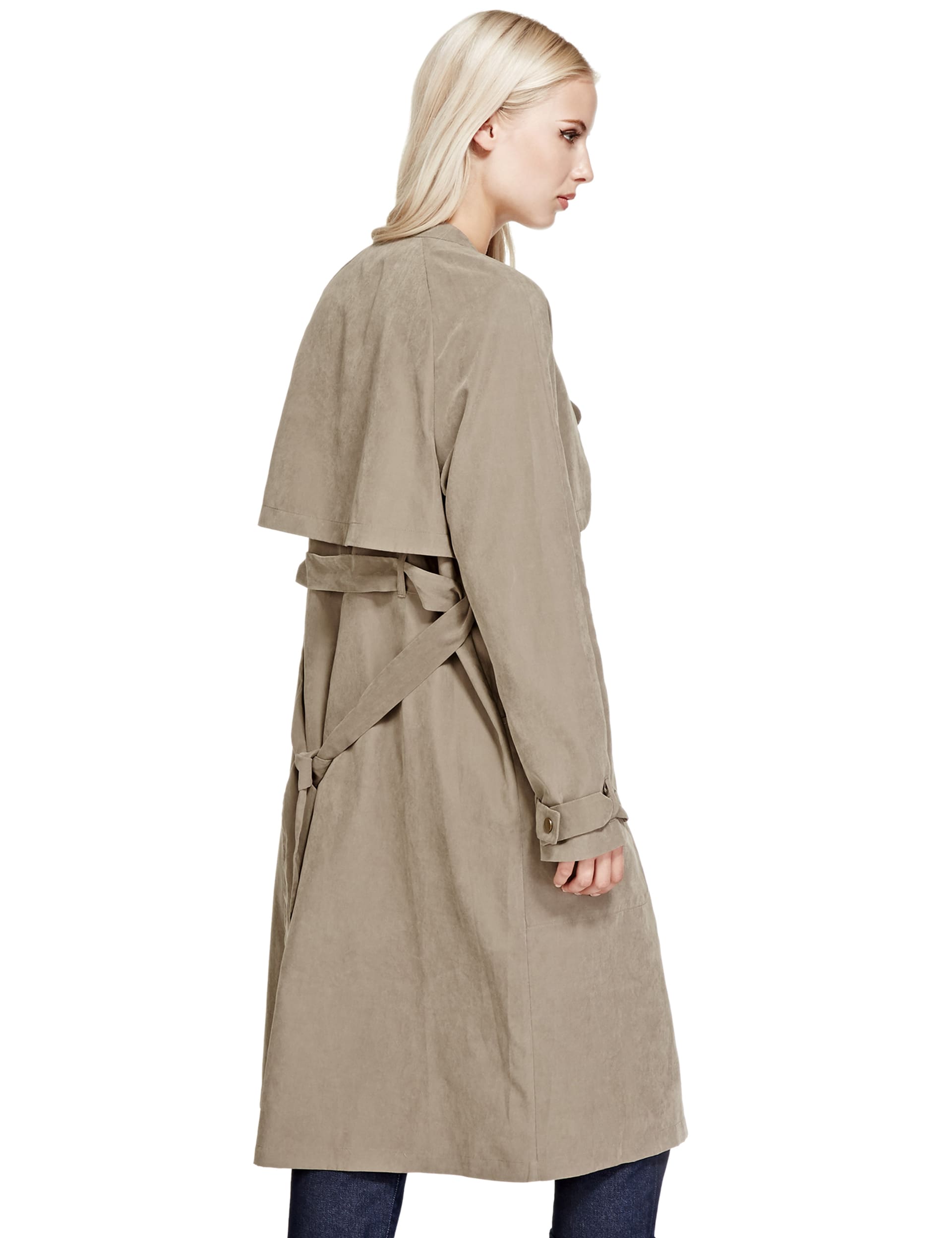 Lightweight Belted Mac Image 2 of 4