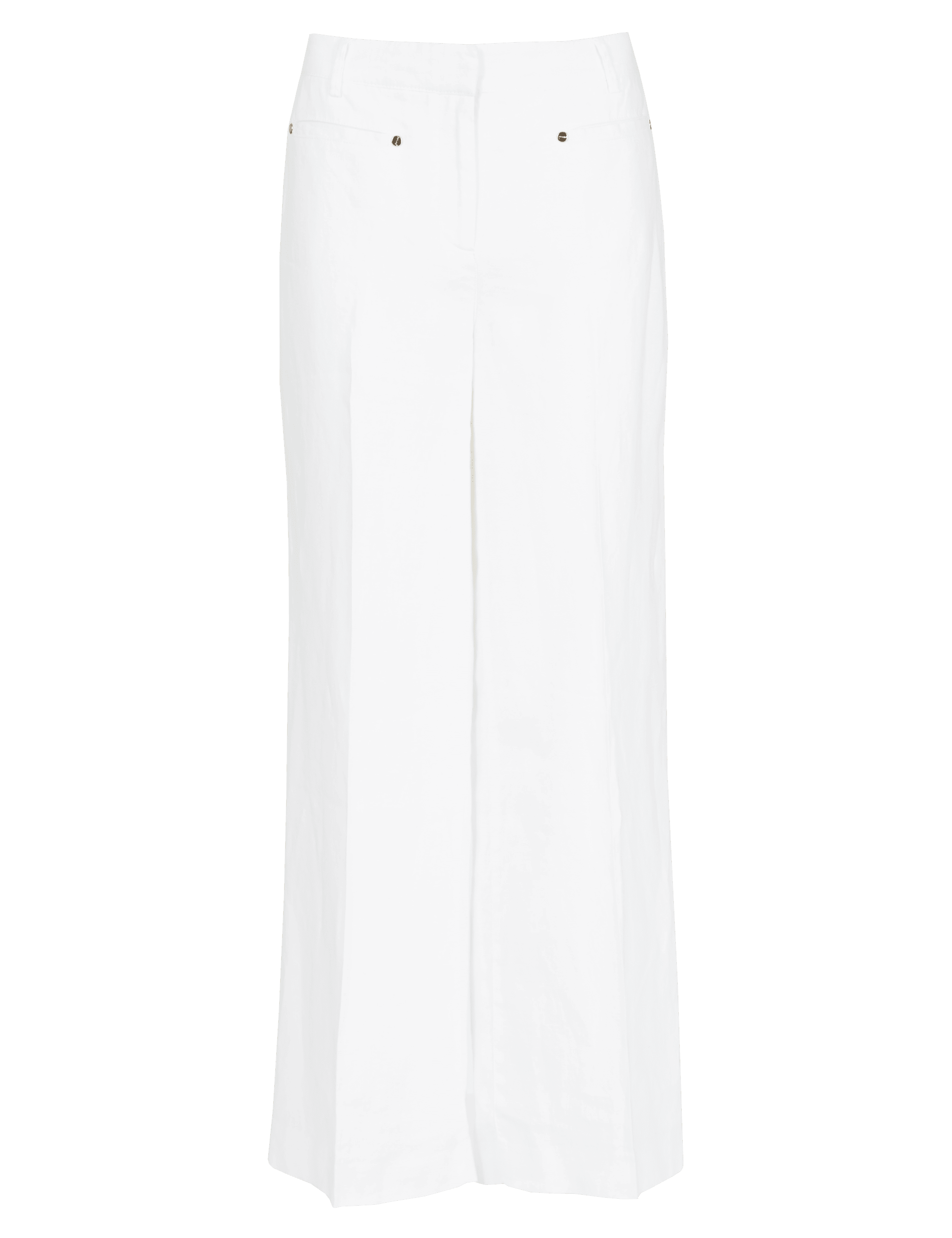 Roma Pure Linen Wide Leg Trousers Image 2 of 5