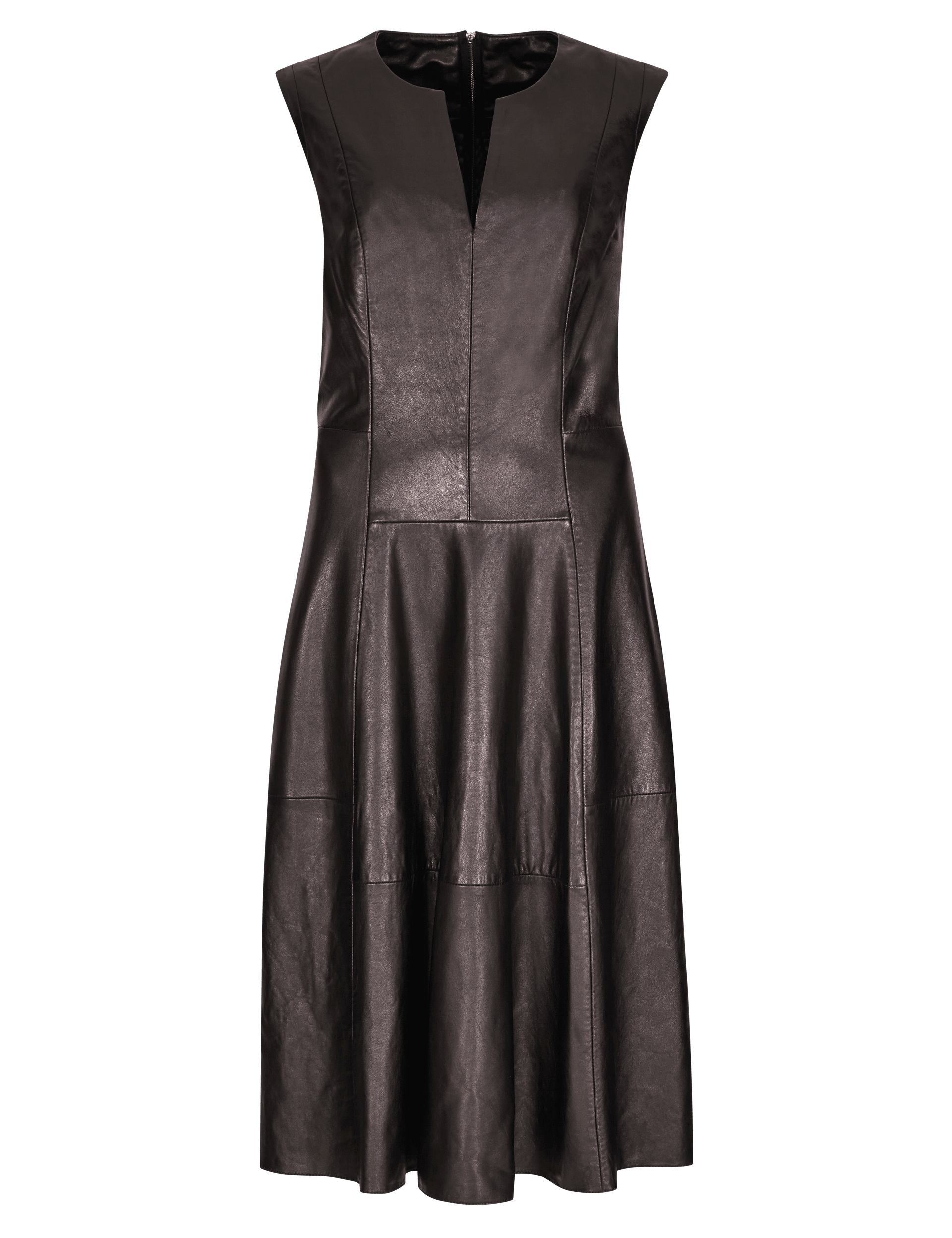 Leather skater dress best sale