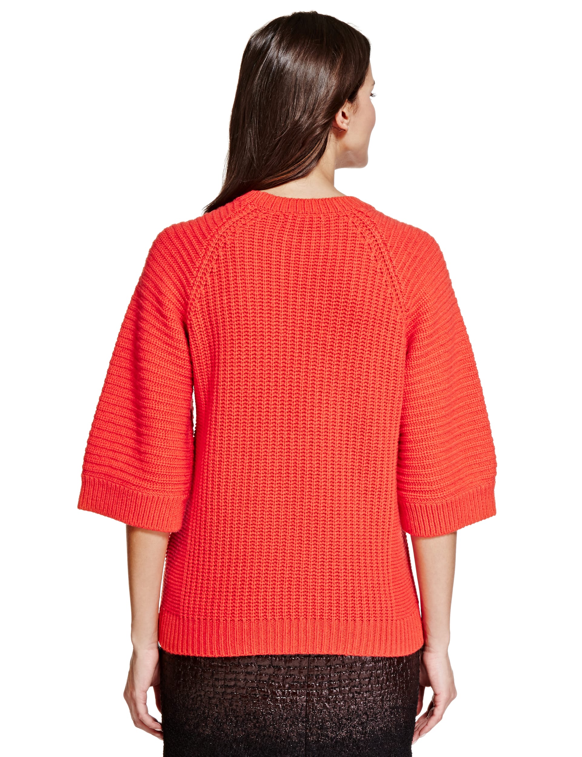 Speziale Wool Rich Kimono Jumper with Cashmere Image 2 of 3