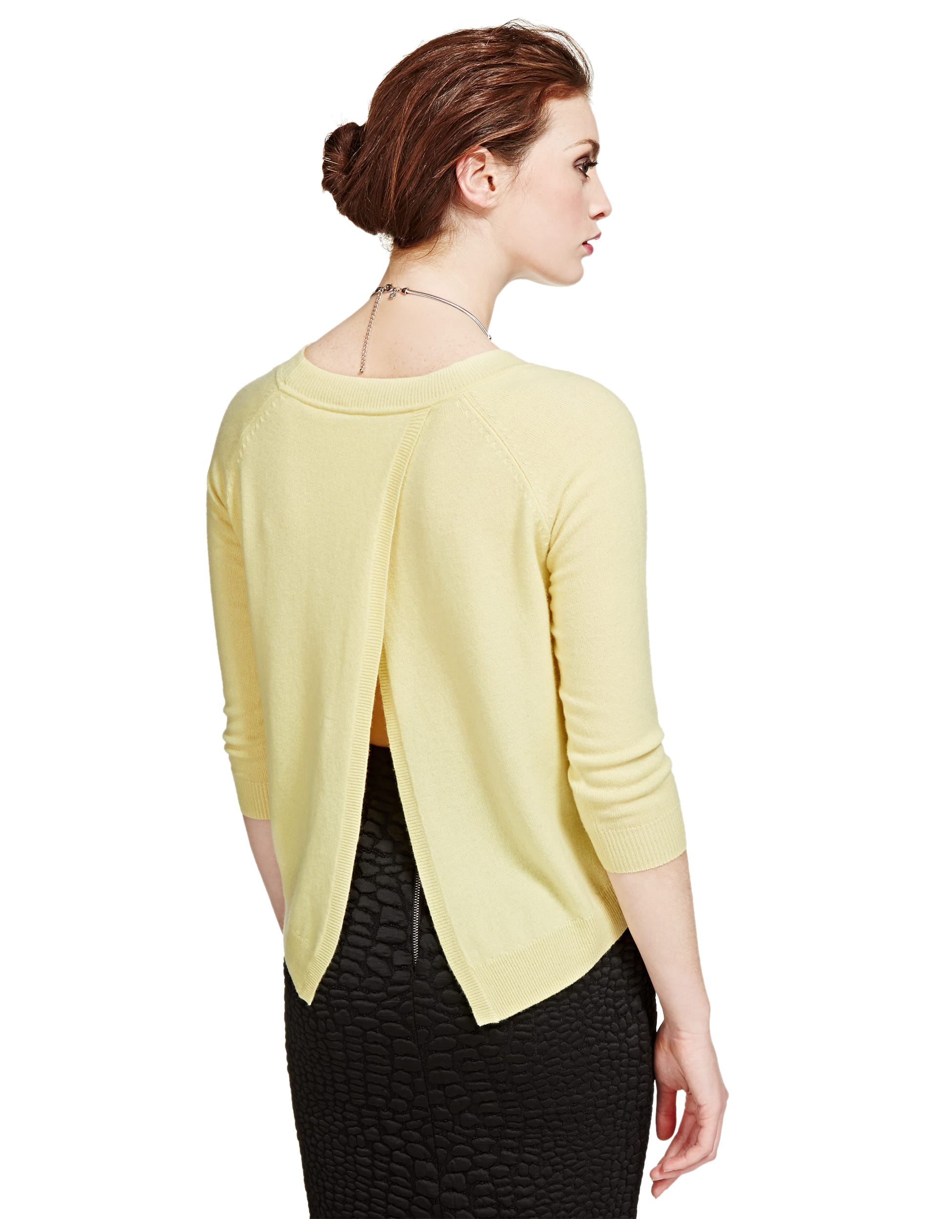 Speziale Pure Cashmere Textured Jumper Image 2 of 4