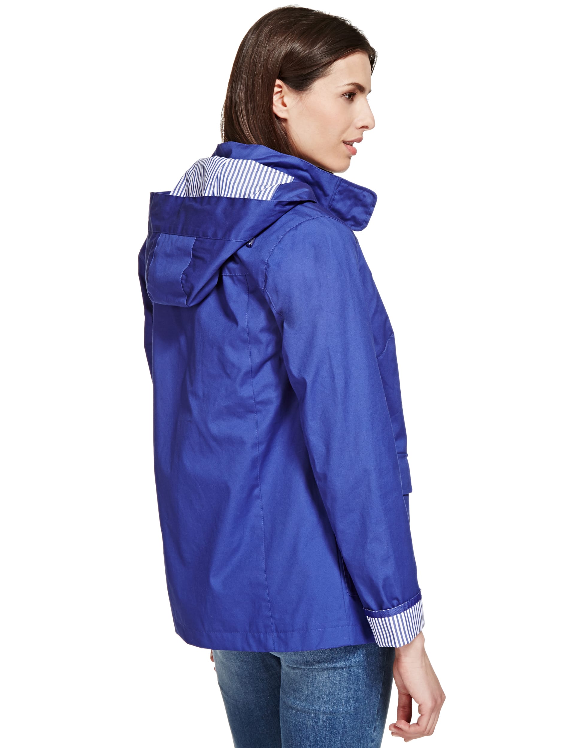 Pure Cotton Duffle Mac with Stormwear™ Image 2 of 4