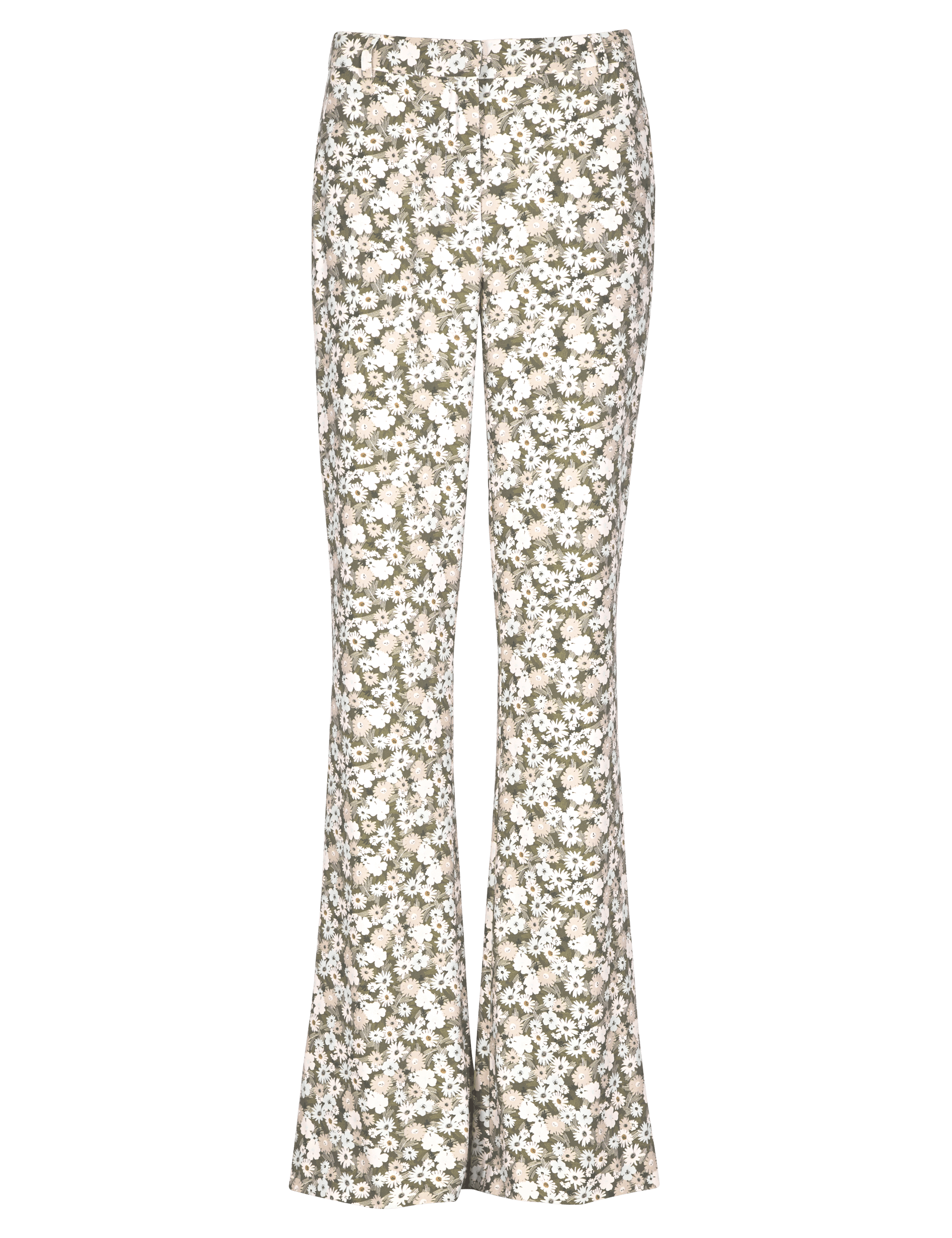 Floral Wide Leg Trousers Image 2 of 4