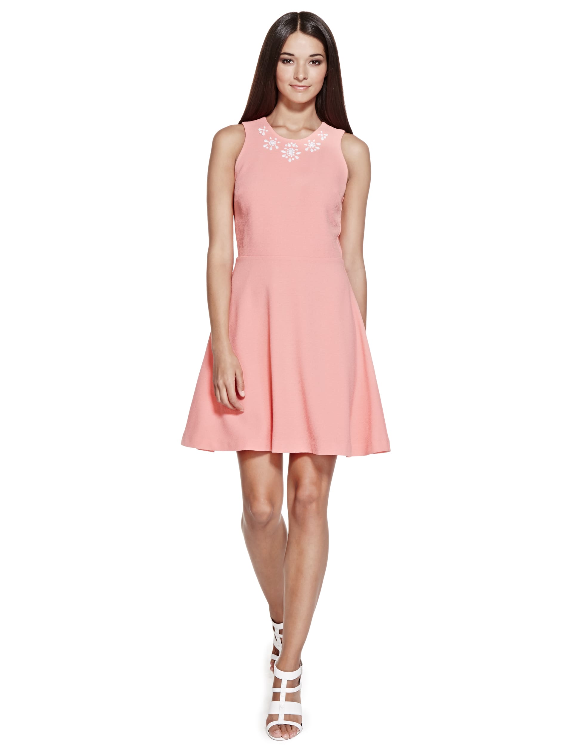 Embellished Skater Dress Image 2 of 6