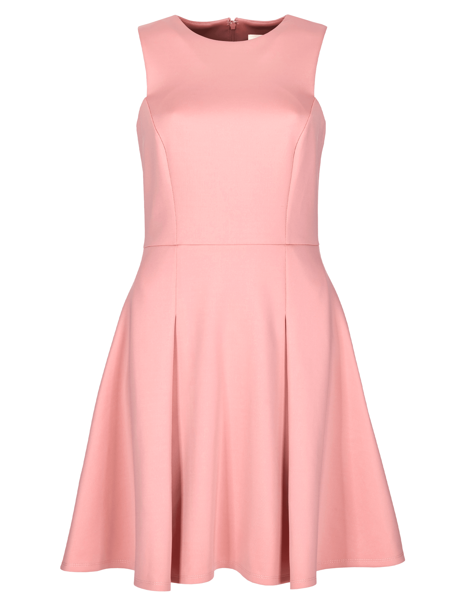 A-Line Pleated Skater Dress Image 2 of 4