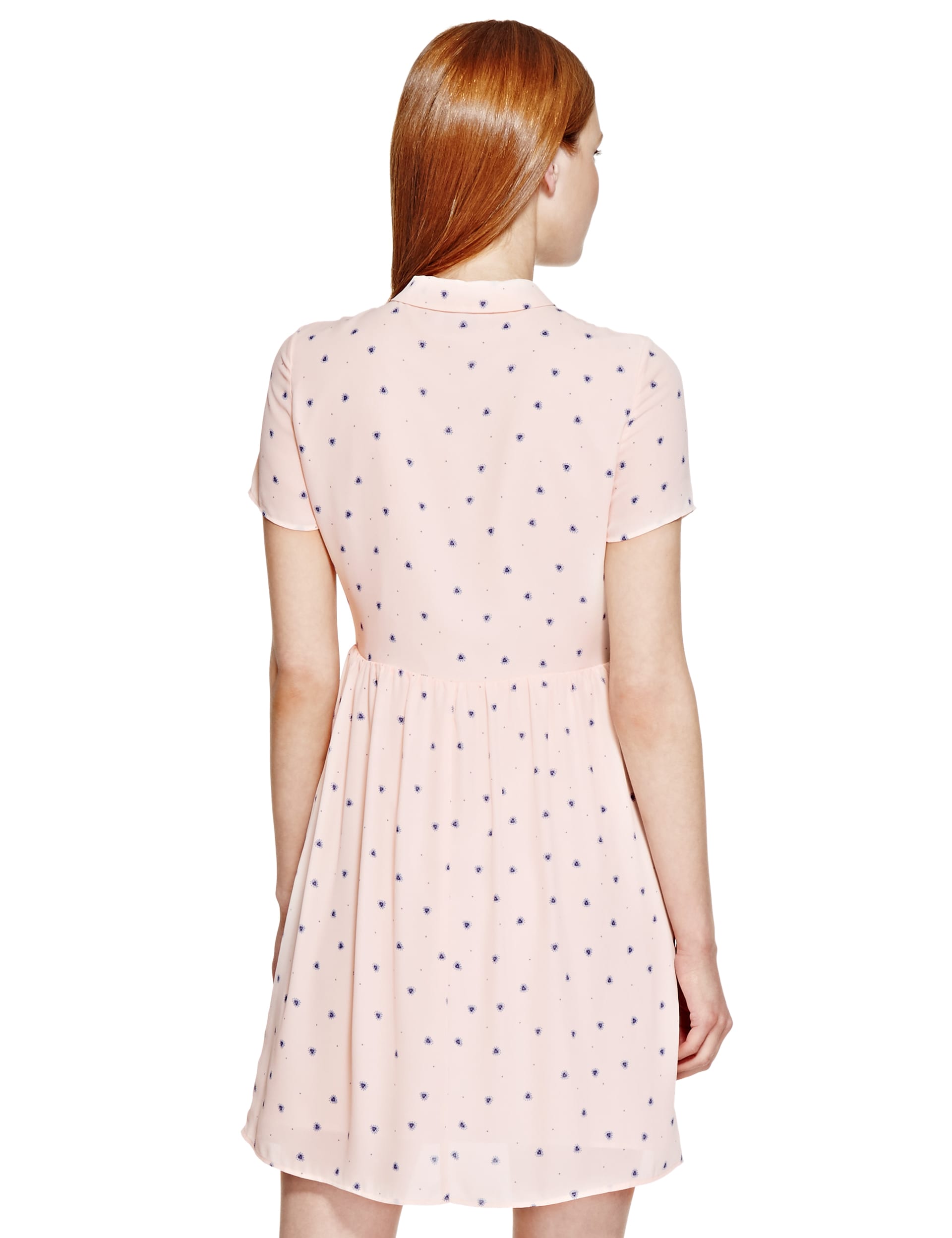 Heart Print Shift Dress Image 2 of 4