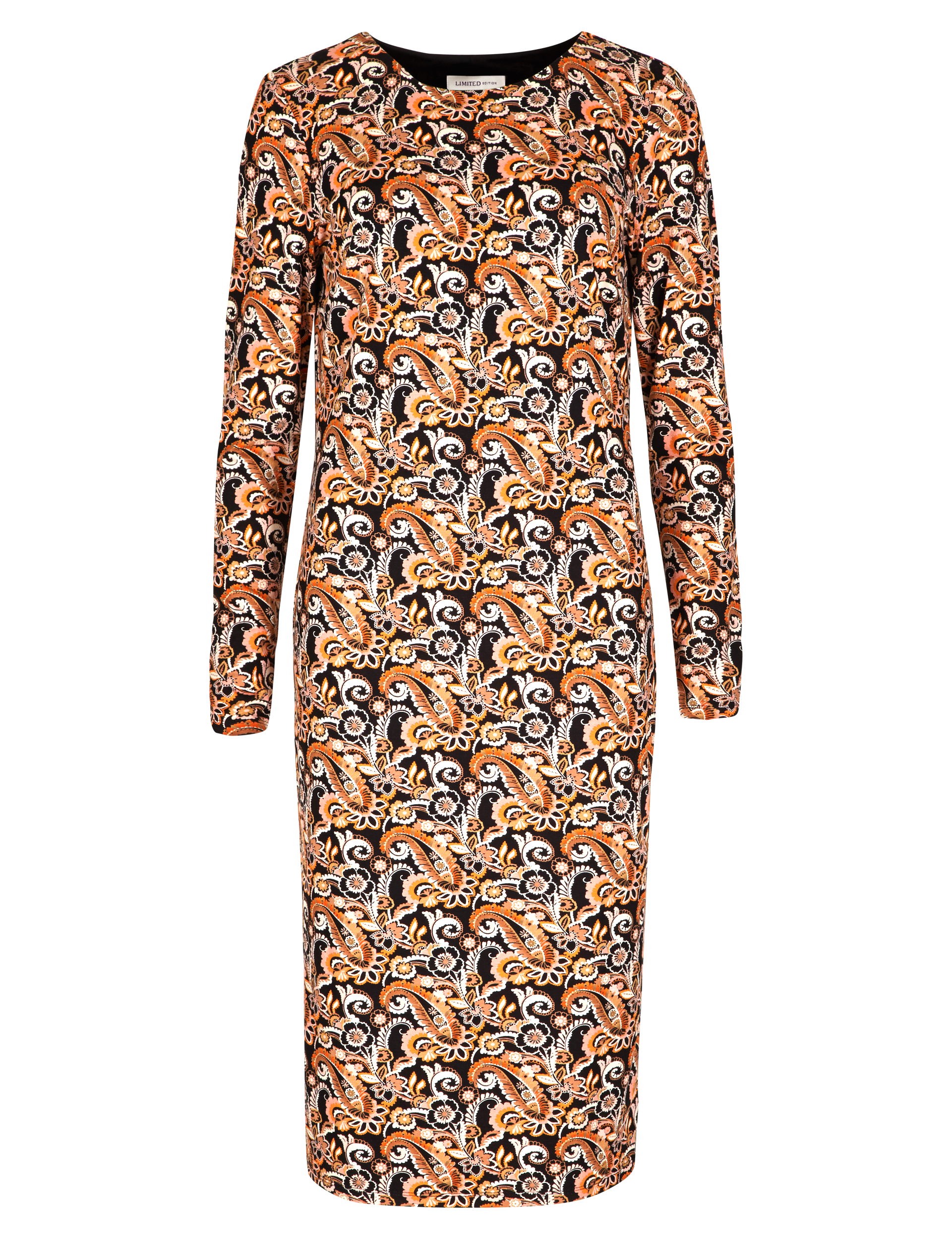 Paisley Print Bodycon Dress Image 2 of 3