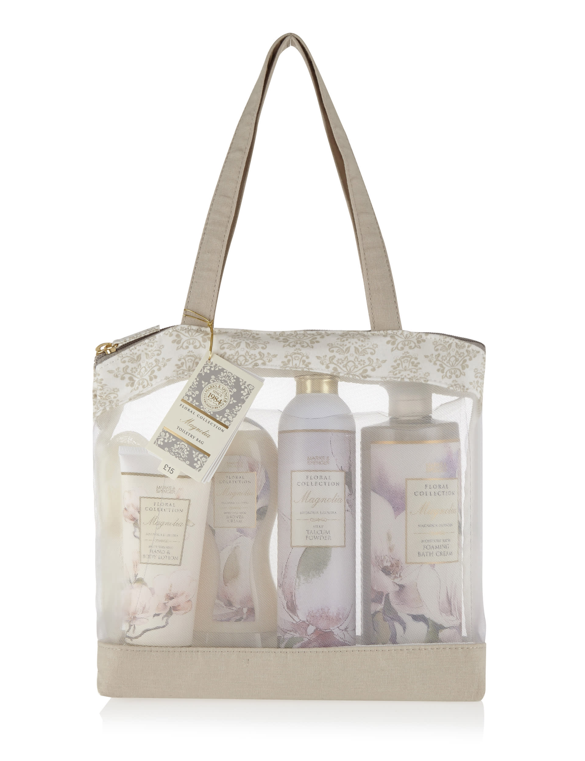 Magnolia Toiletry Bag Gift Set Image 1 of 2