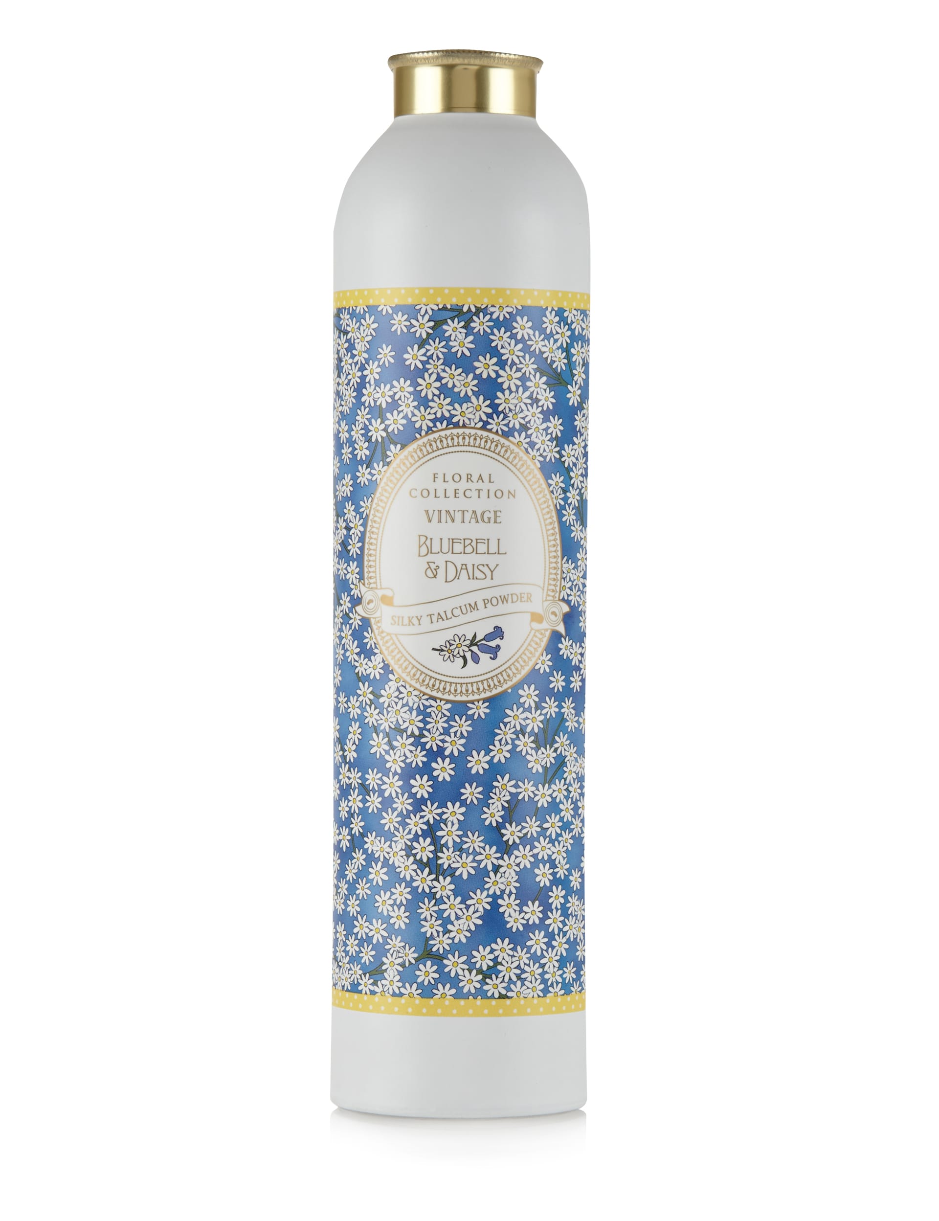 Vintage Bluebell & Daisy Talcum Powder 200g Image 1 of 1