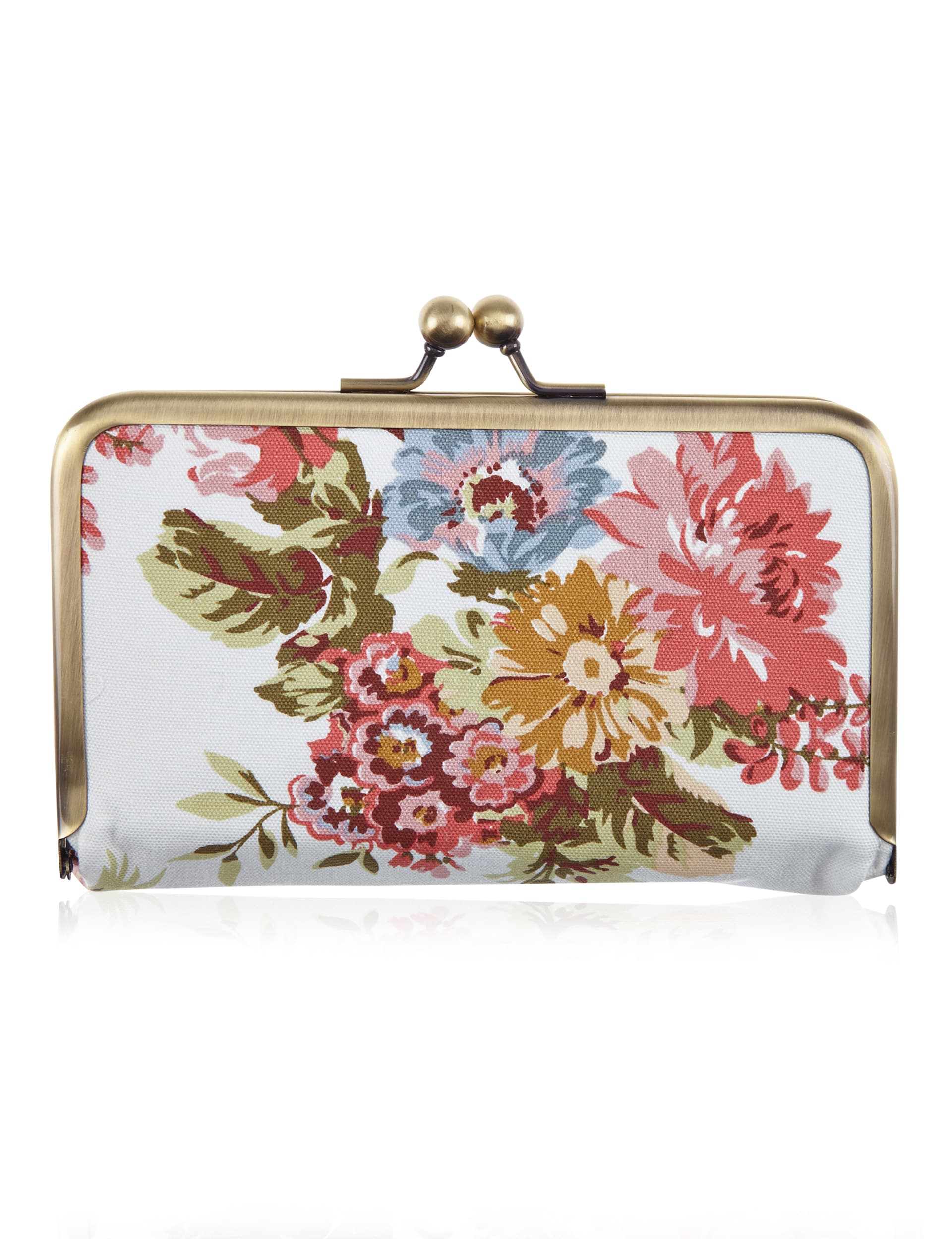 Floral Cosmetic Purse Image 1 of 2