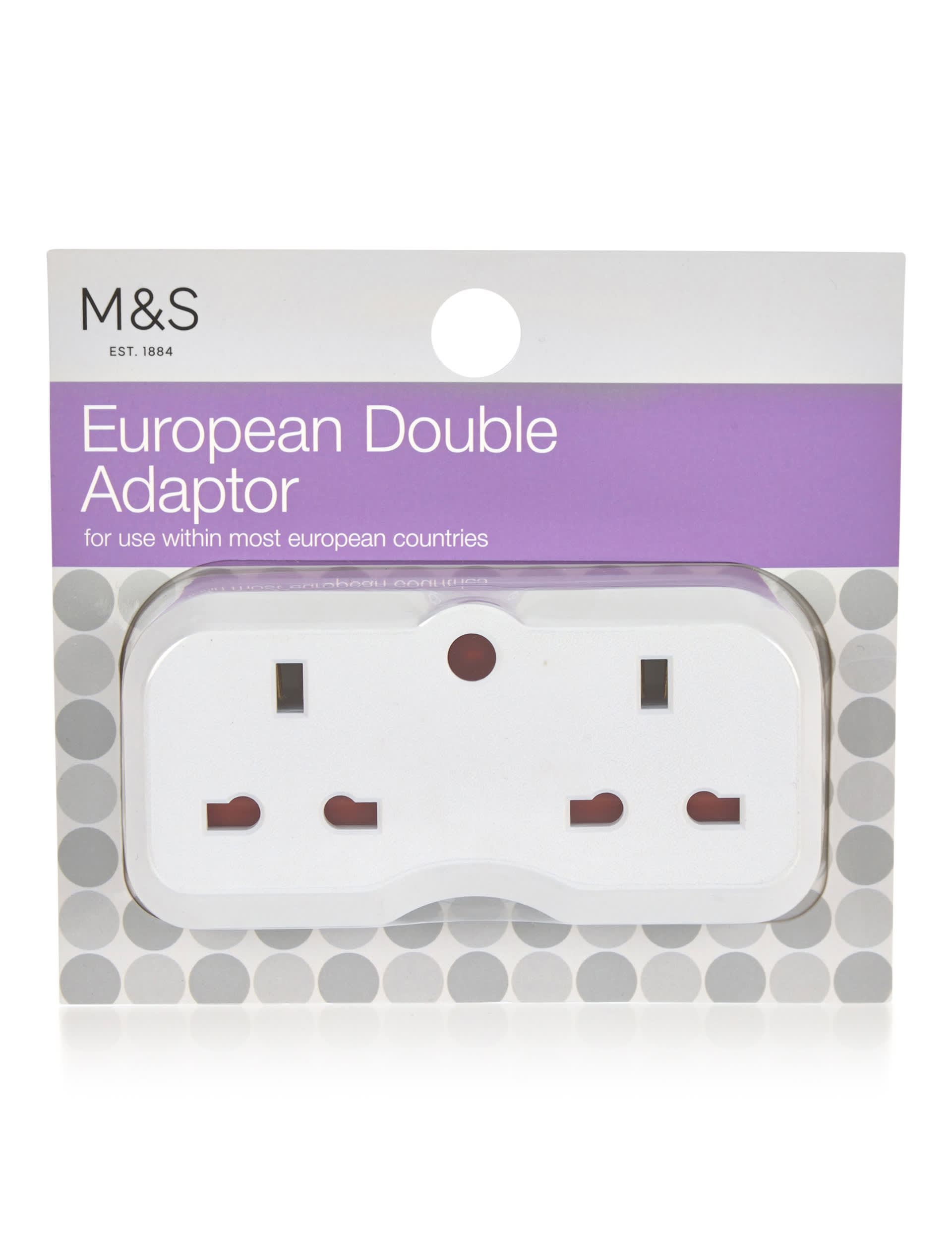 Double Europe Adaptor Image 1 of 2