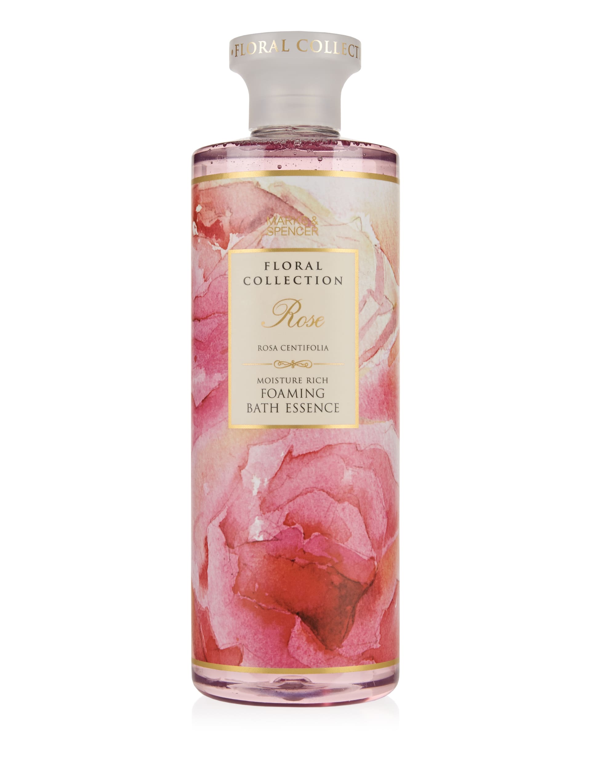 Rose Foaming Bath Essence 500ml Image 1 of 1