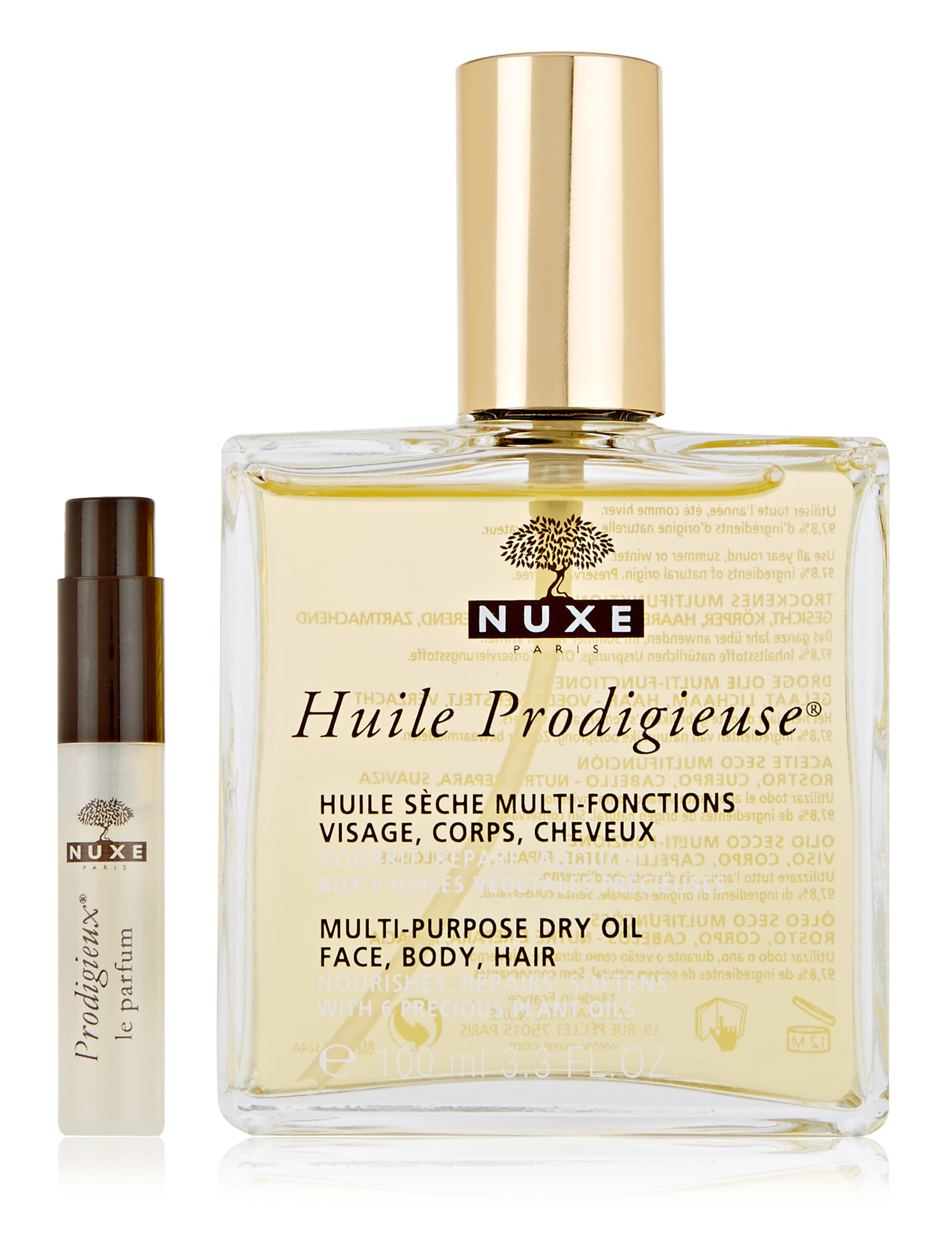 Huile Prodigieuse® Multi Usage Dry Oil 100ml with Free Sample of Huile Prodigieuse® Le Perfume Image 1 of 1