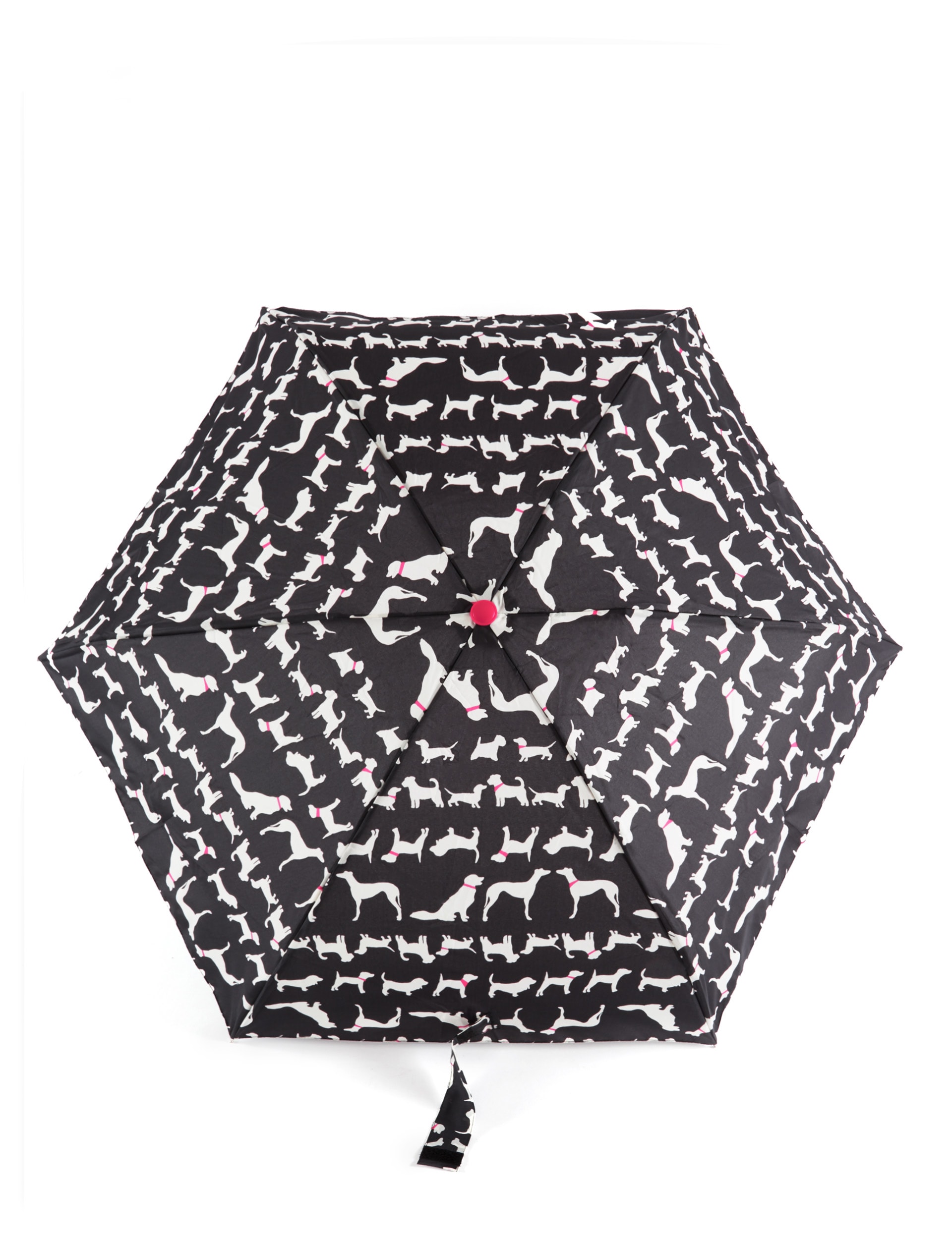 Dog Print Compact Umbrella with Stormwear™ Image 2 of 3