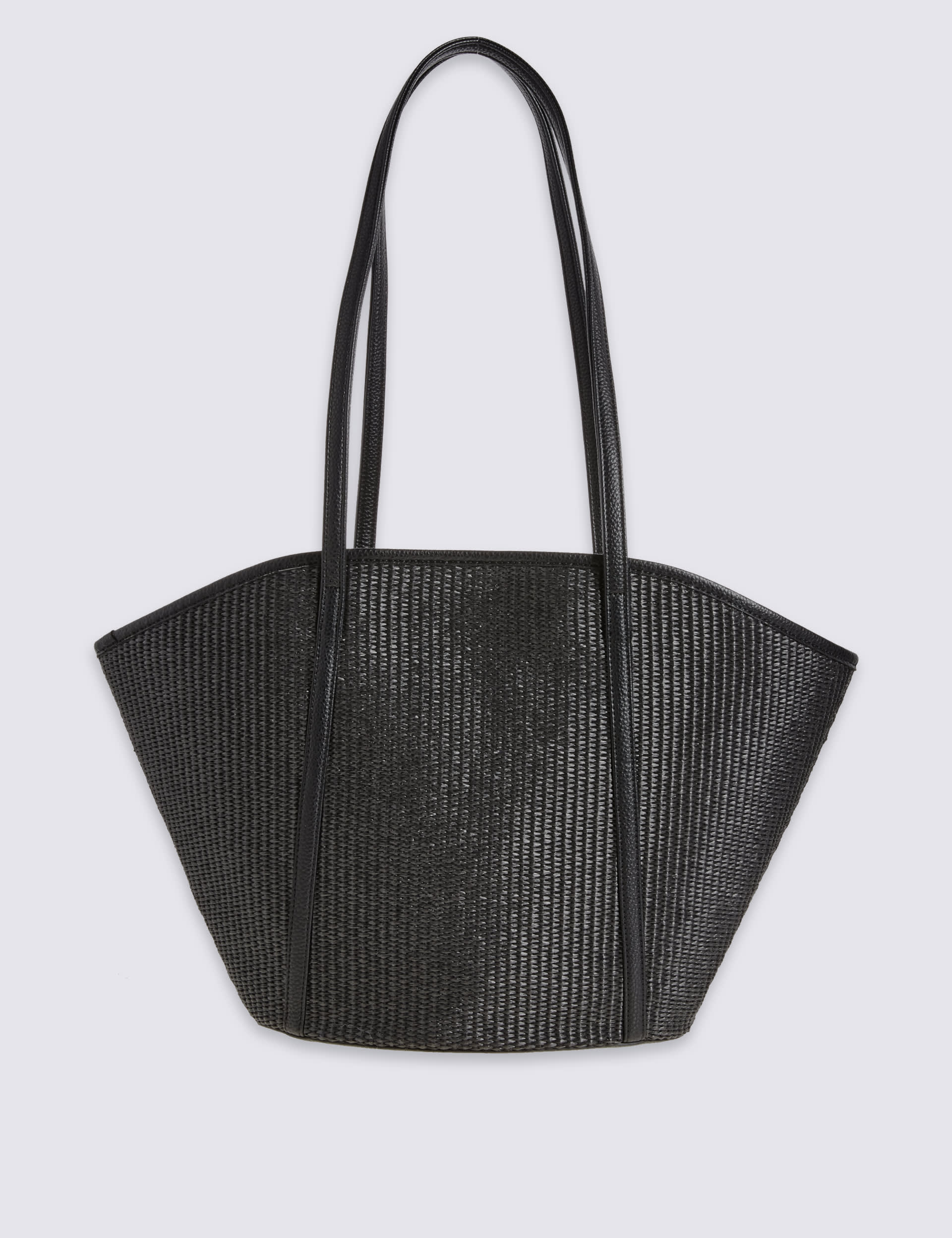 Straw Winged Tote Bag Image 2 of 6