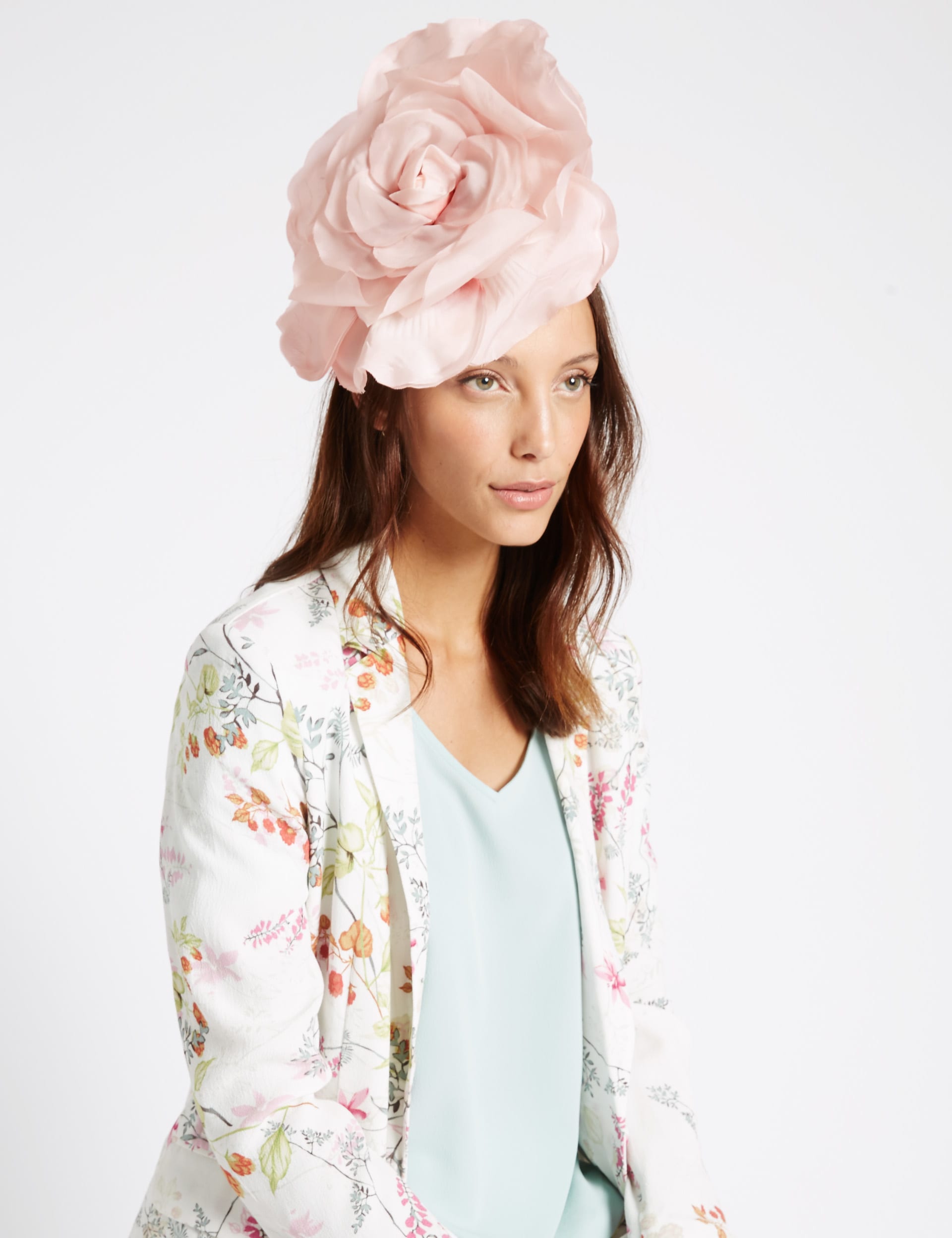 Statement Flower Fascinator Image 2 of 3